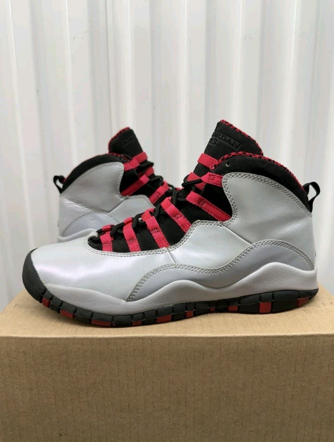 Jordan Brand Nike Air Jordan Retro 10 GG Legion Red 487211009 Size 7Y Size US 7 / EU 40 - 1 Thumbnail