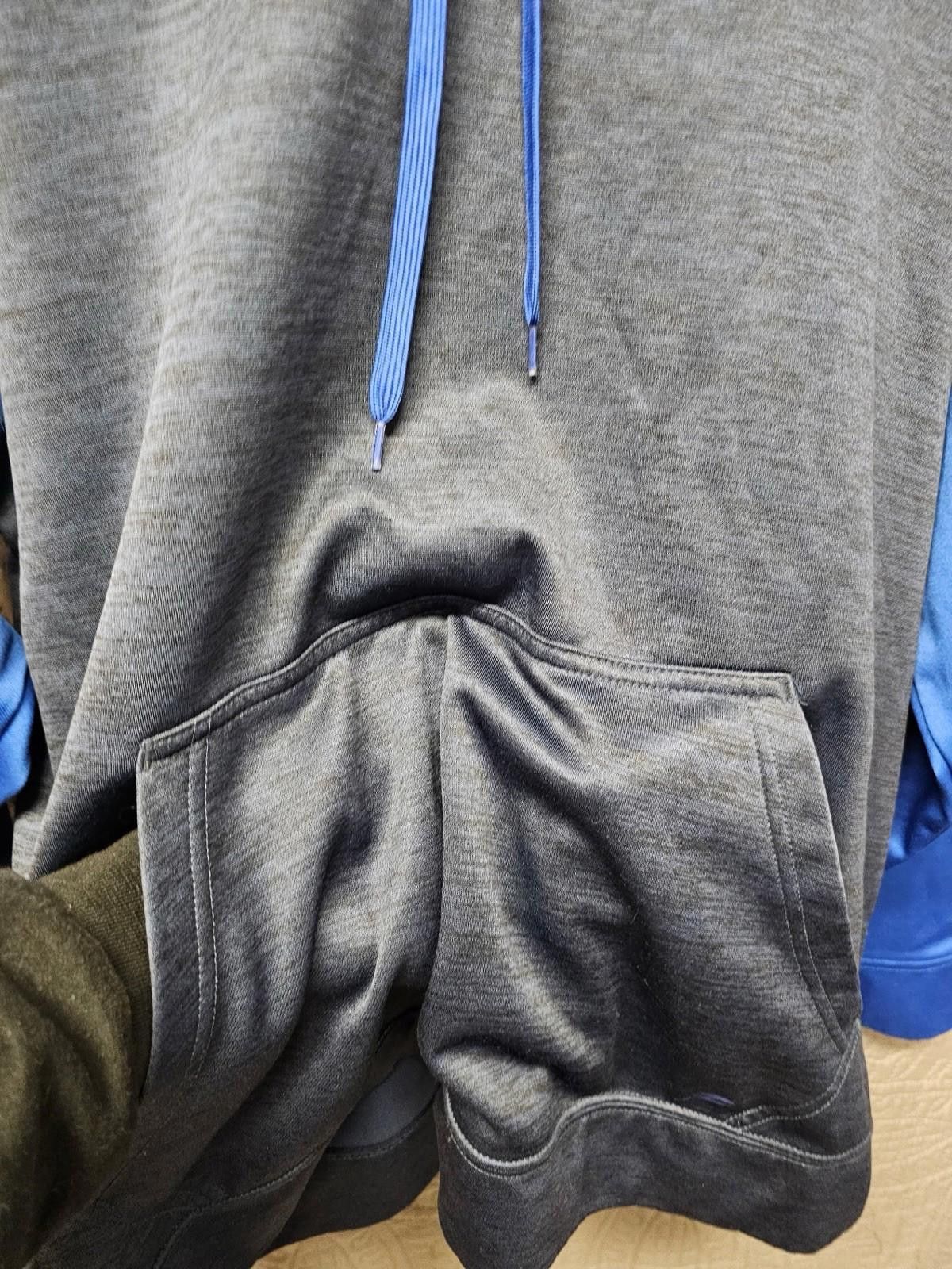 Other Energy Zone Men's Pullover Drawstring Hoodie Gray Size S Size US S / EU 44-46 / 1 - 6 Thumbnail