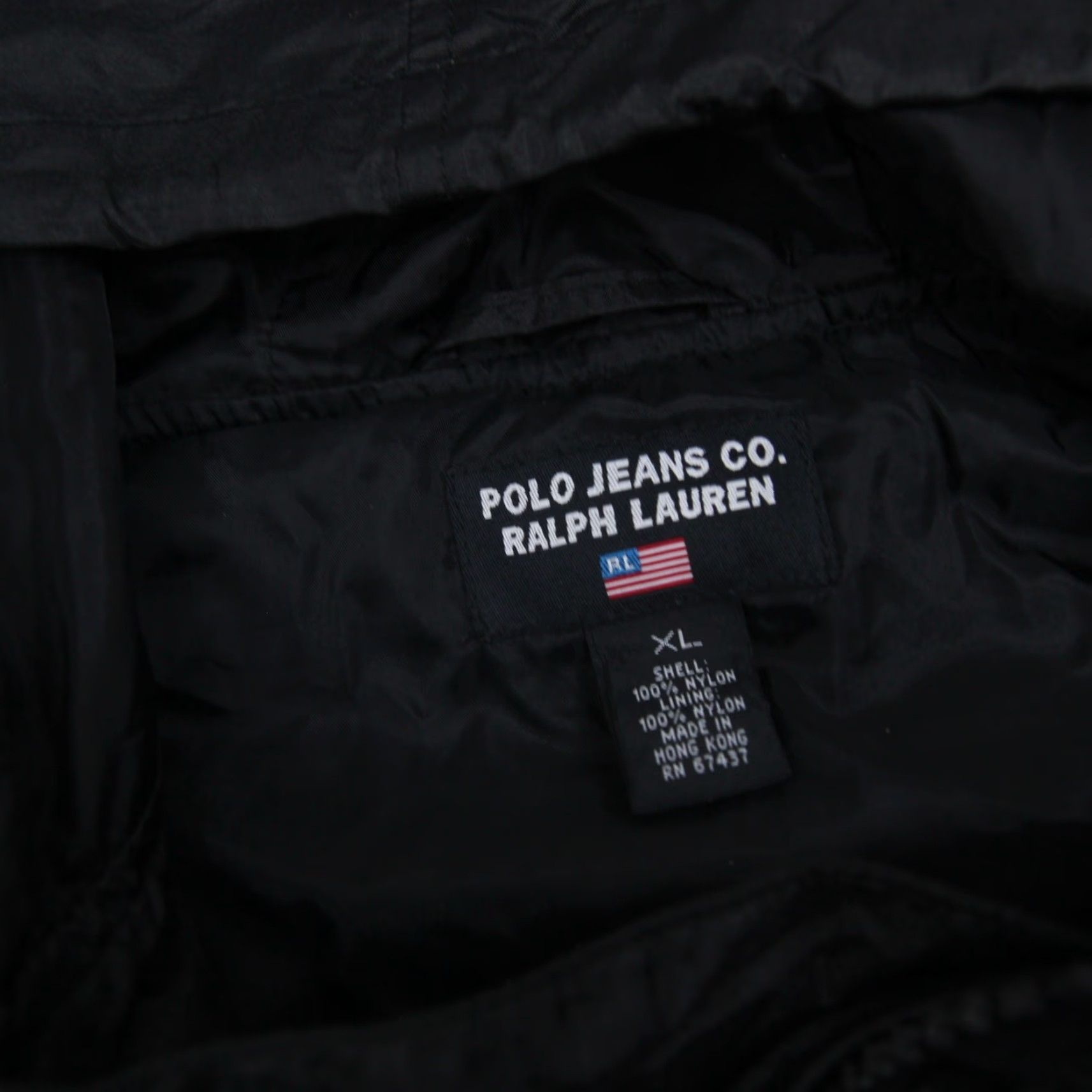 Vintage VINTAGE Polo Ralph Lauren Big Spellout Graphic Windbreaker Jacket Size US XL / EU 56 / 4 - 5 Thumbnail