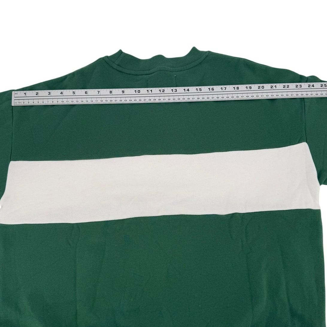 Rolla's NWT Rollas Split Logo Pine Green Pullover Sweater Sweatshirt Size L / US 10 / IT 46 - 10 Thumbnail