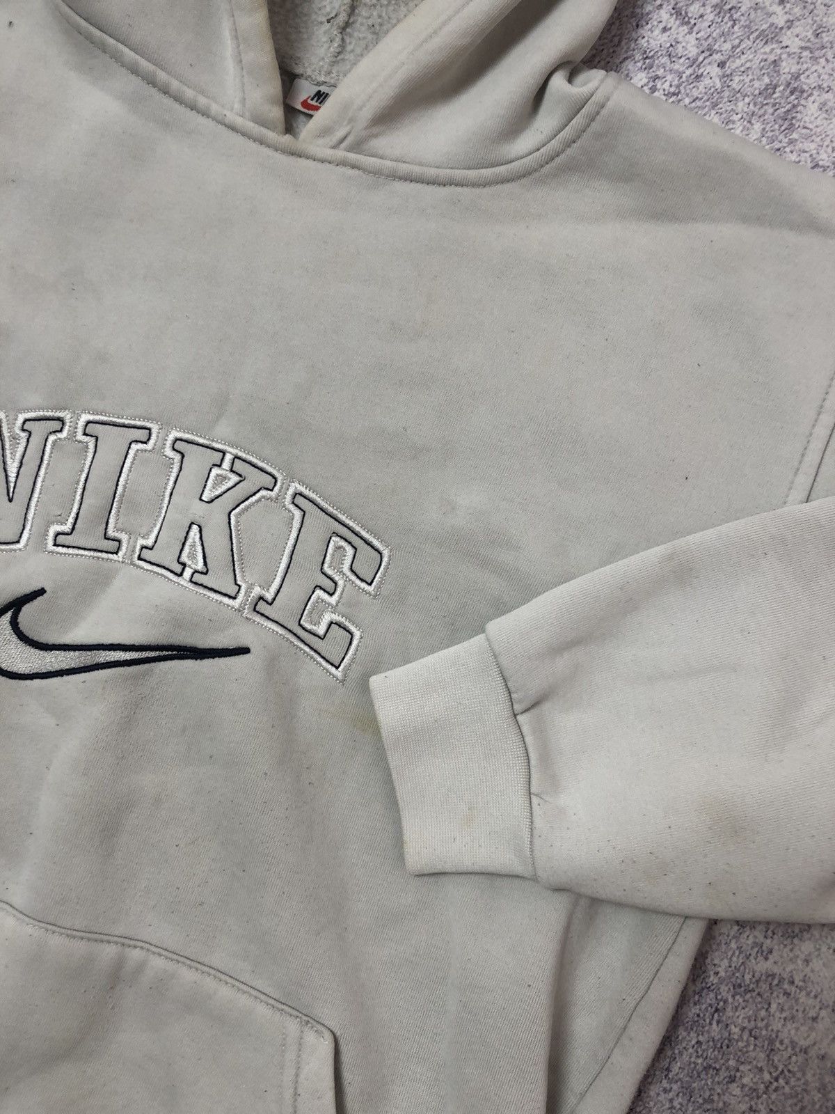 Nike × Vintage Vintage hoodies Nike big logo size L y2k usa Size US L / EU 52-54 / 3 - 7 Thumbnail