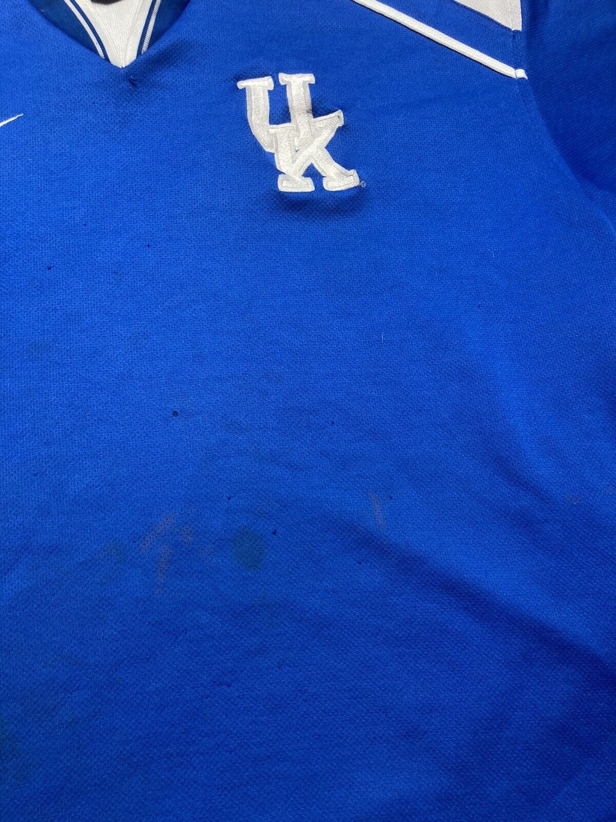 Nike × Vintage Nike jersey t shirt university of Kentucky swoosh check XL Size US XL / EU 56 / 4 - 3 Thumbnail