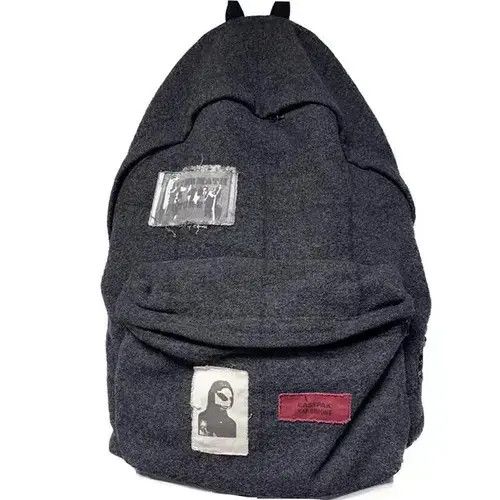 Japanese Brand × Unowned Bag Gray patchwork backpack Size ONE SIZE - 3 Thumbnail