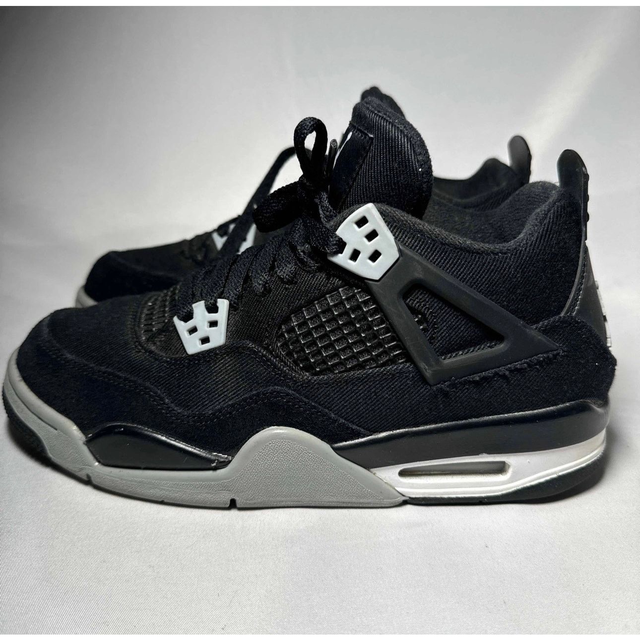 Jordan Brand × Nike Size 7 - Air Jordan 4 Retro SE GS Black Canvas Men's Shoes Size US 7 / EU 40 - 9 Thumbnail