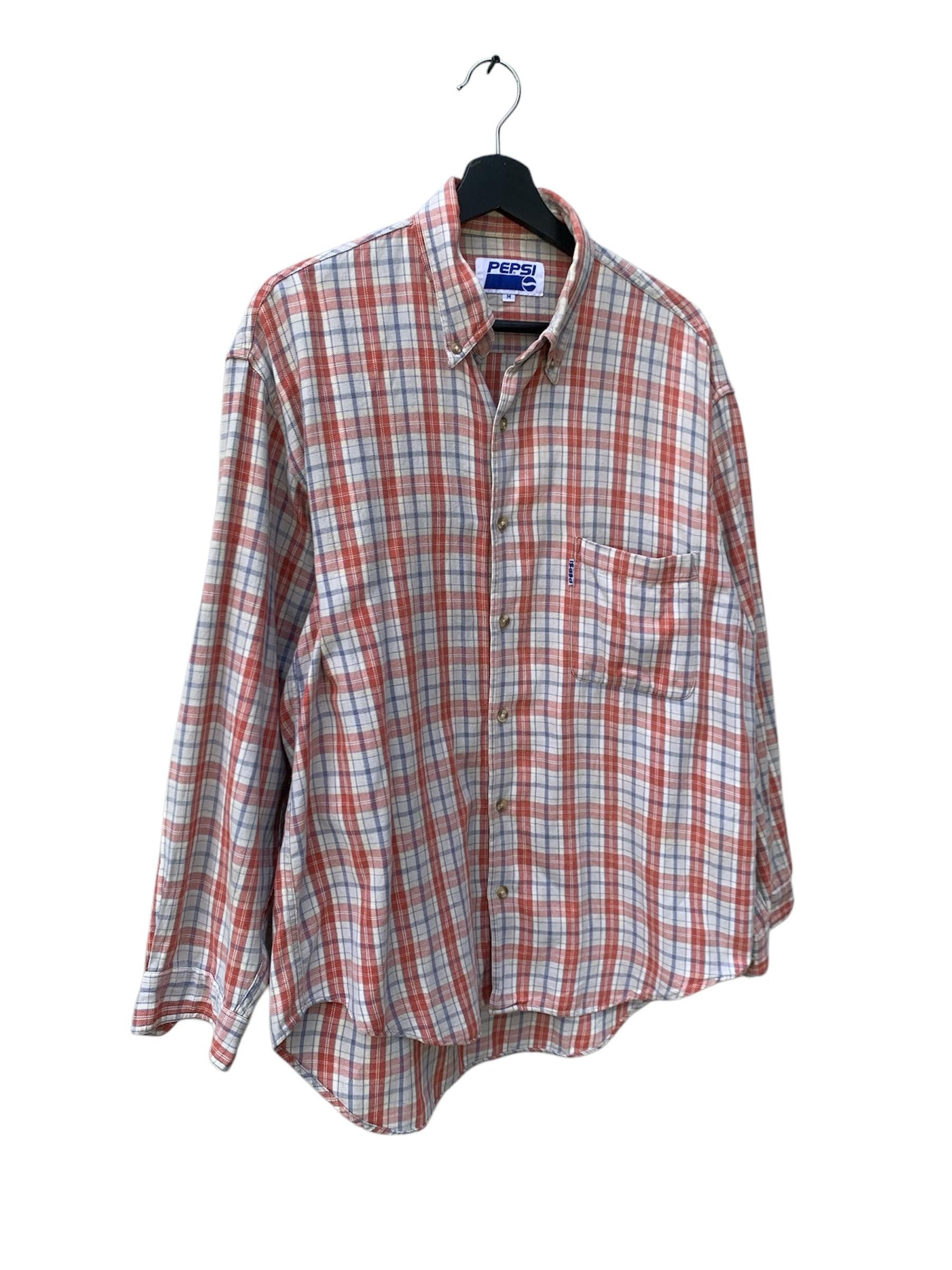 Flannel × Pepsi × Vintage Vintage Pepsi Flanner Size US M / EU 48-50 / 2 - 3 Thumbnail