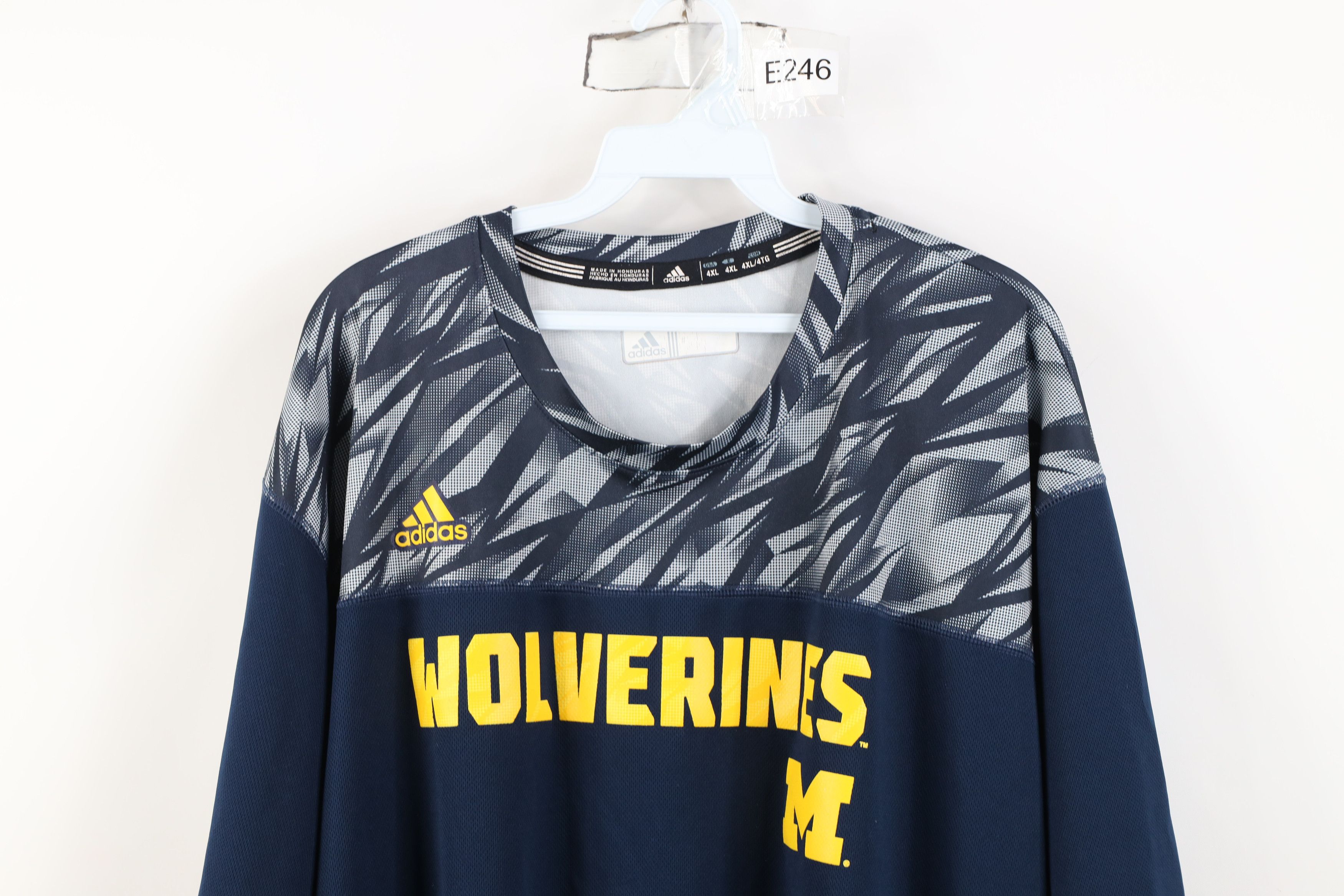 Adidas Adidas University of Michigan Football Short Sleeve T-Shirt Size US XXL / EU 58 / 5 - 2 Thumbnail