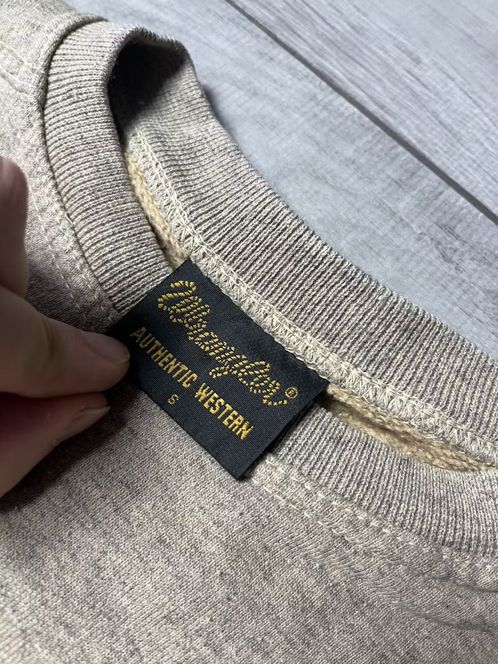 Wrangler Wrangler long sleeve sweatshirt size Small western Size US S / EU 44-46 / 1 - 5 Thumbnail