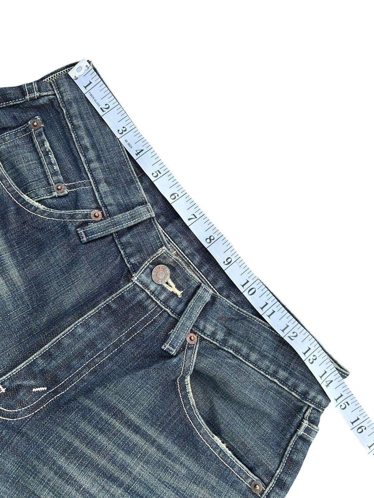 Kapital Flare Vintage Levis 517 Distressed Denim Jeans Size US 29 - 10 Thumbnail