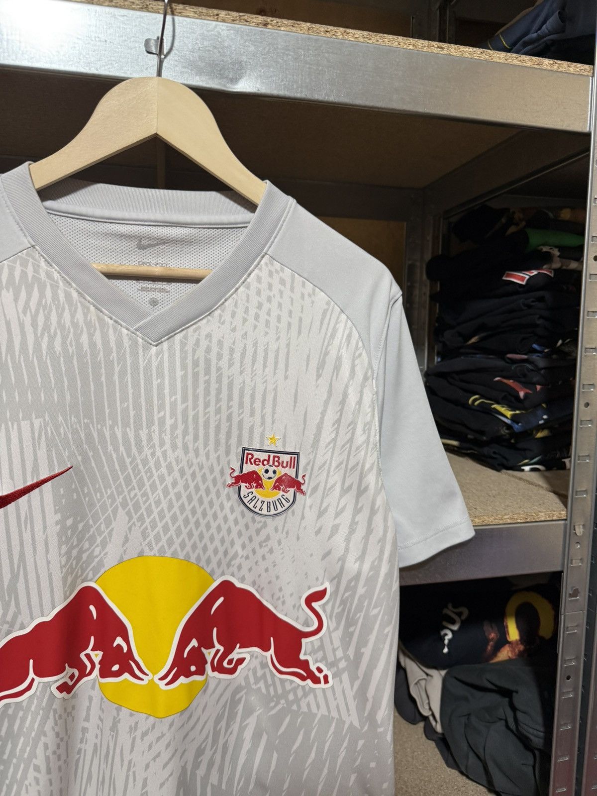 Nike × Vintage Nike Red Bull Salzburg 2023 2024 Home Football Soccer Jersey Size US XL / EU 56 / 4 - 4 Thumbnail