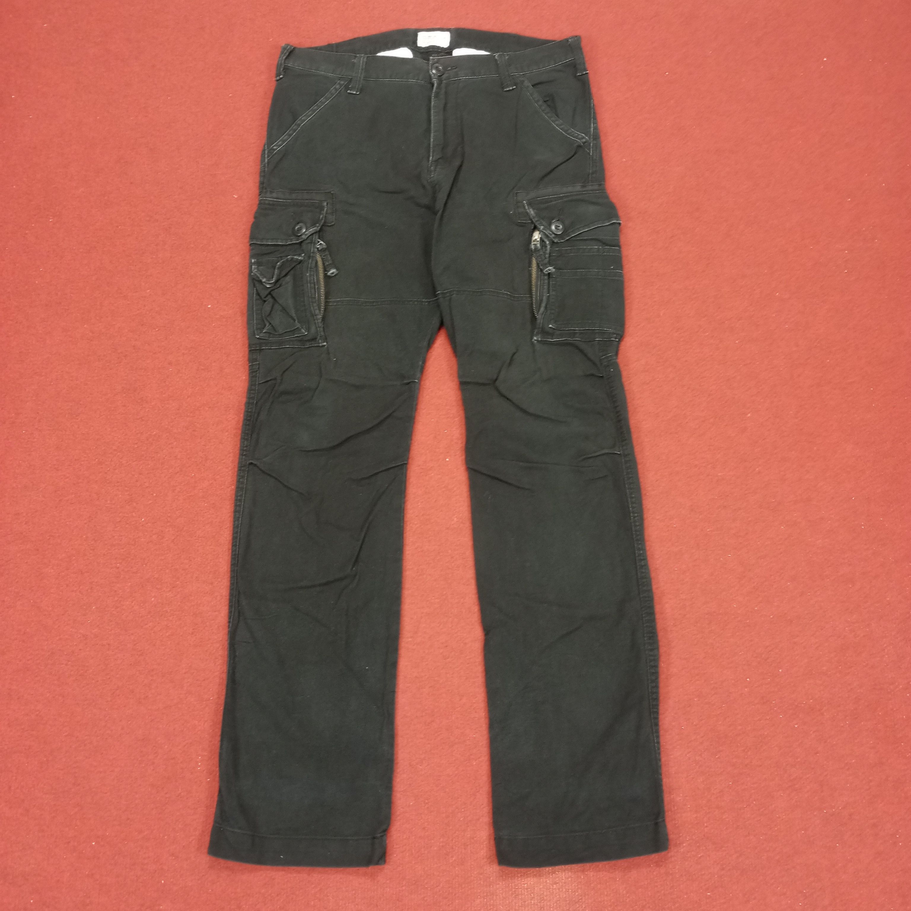 Alpha Industries × Vintage Alpha Industries Cargo Pants Streetwear Skater Style Size US 34 / EU 50 - 1 Thumbnail