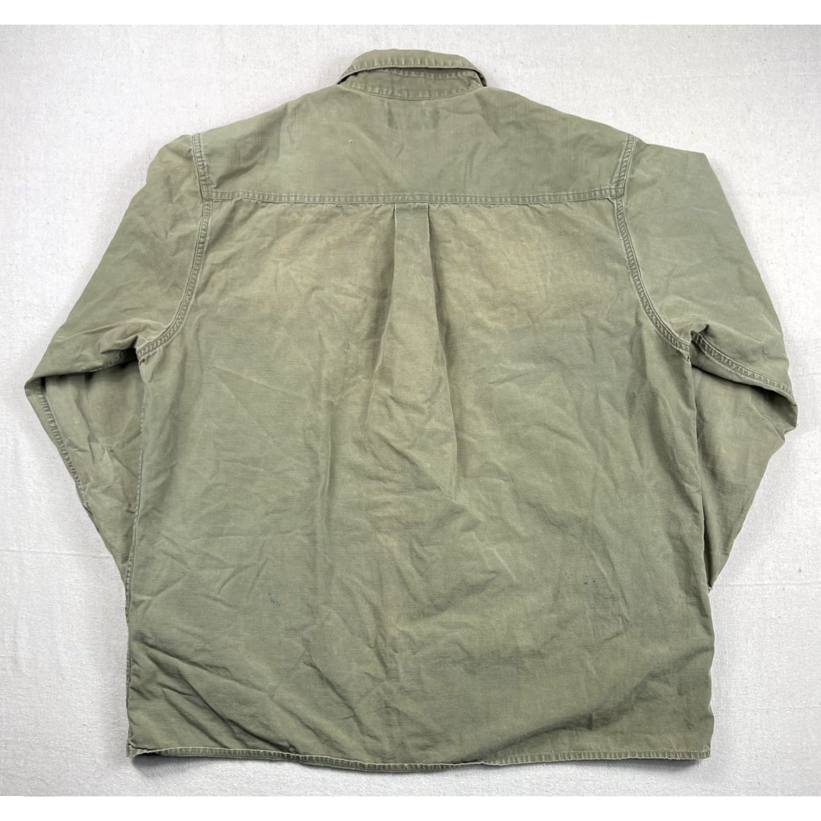 Timberland VINTAGE Timberland Military Jacket XL Green Distressed Classic Outdoor Mens Size US XL / EU 56 / 4 - 2 Thumbnail