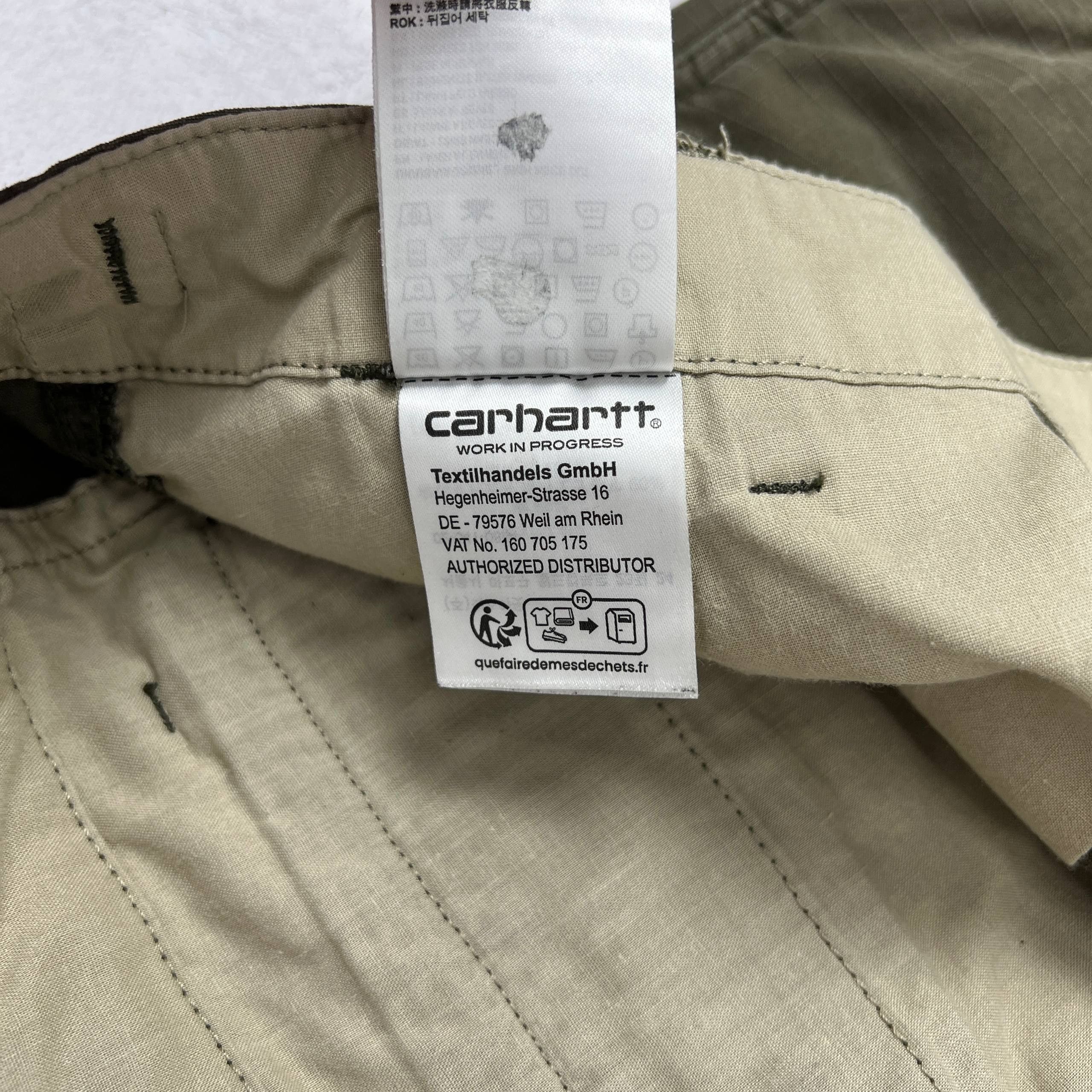 Carhartt Carhartt WIP Aviation Shorts Olive Green Ripstop Men's Size US 40 / EU 56 - 16 Thumbnail