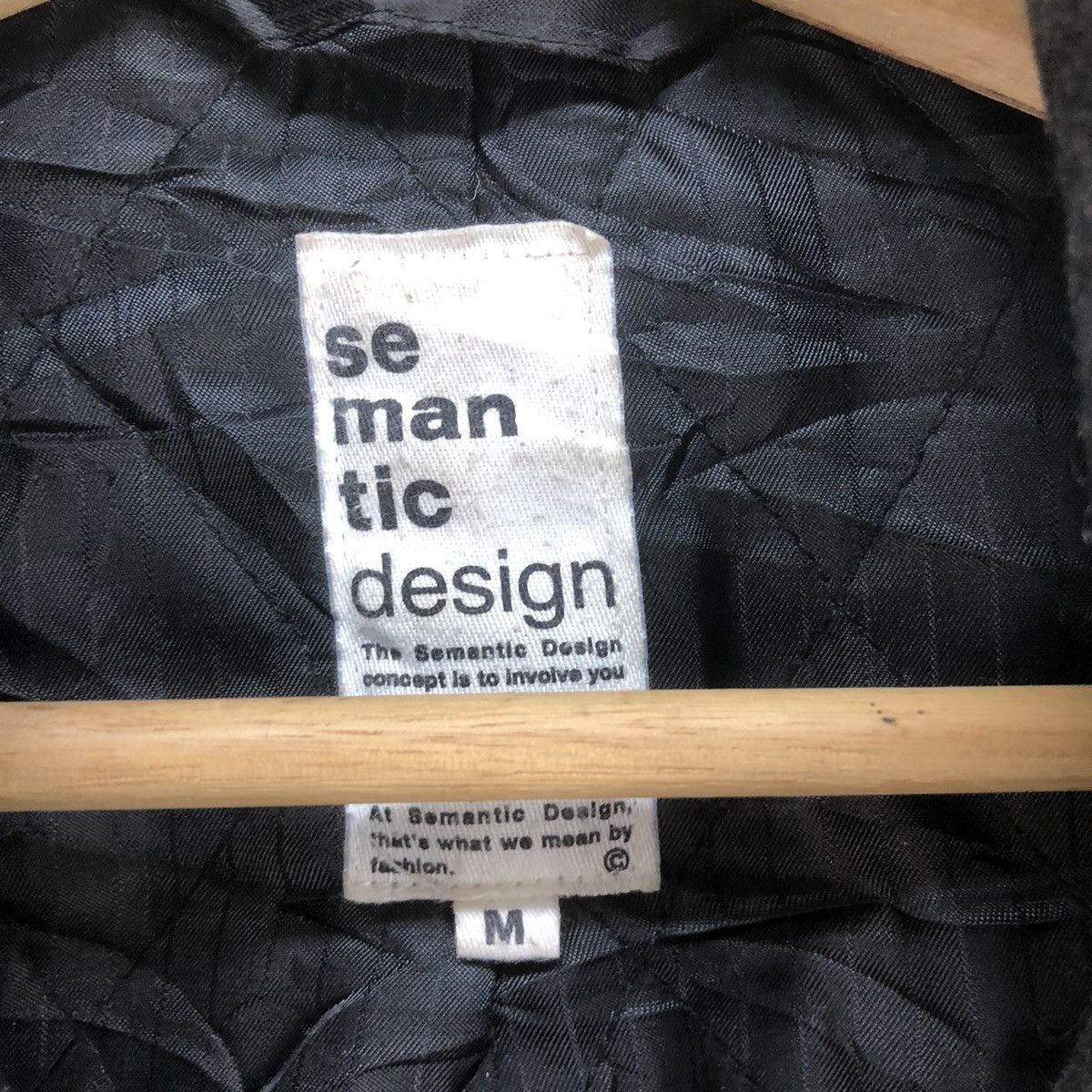 HRMTG 🔥Japanese Brand Semantic Design Double Collar Jacket Size US S / EU 44-46 / 1 - 8 Thumbnail