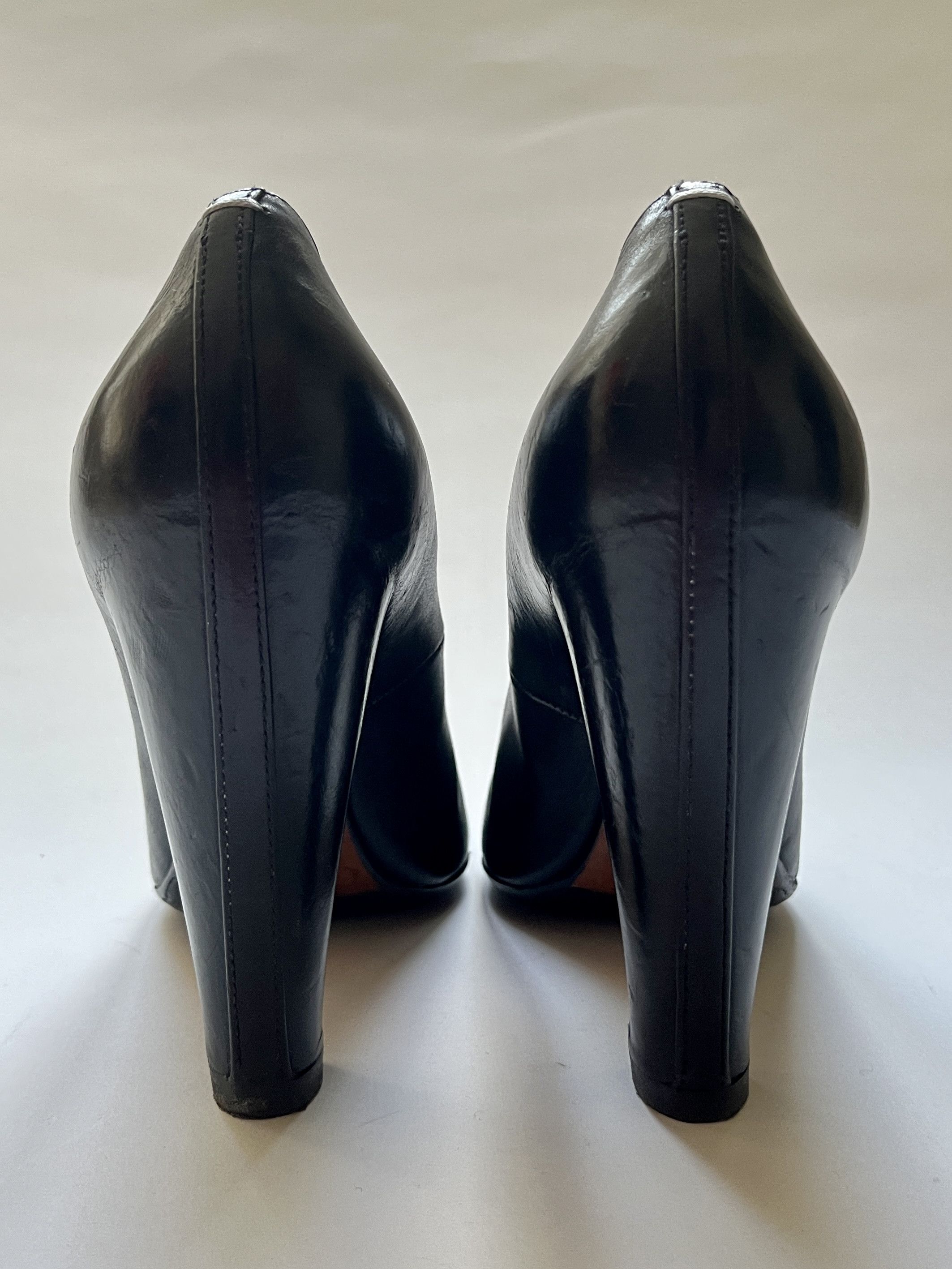 Maison Margiela ⚡️QUICK SALE⚡️Margiela Black Round Toe High Heel Pumps Size US 9.5 / IT 39.5 - 3 Thumbnail