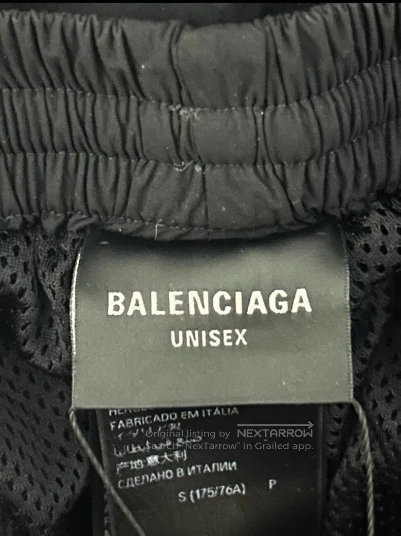 Balenciaga Balenciaga size S Side logo straight leg casual pants Size US 30 / EU 46 - 3 Thumbnail