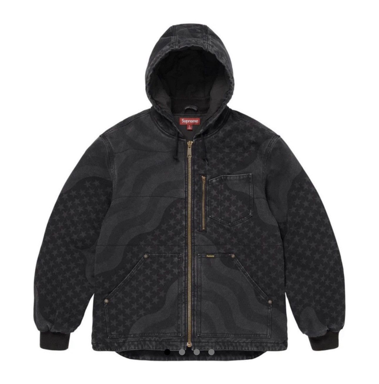 Supreme Supreme Flag Work Jacket Size US S / EU 44-46 / 1 - 1 Thumbnail