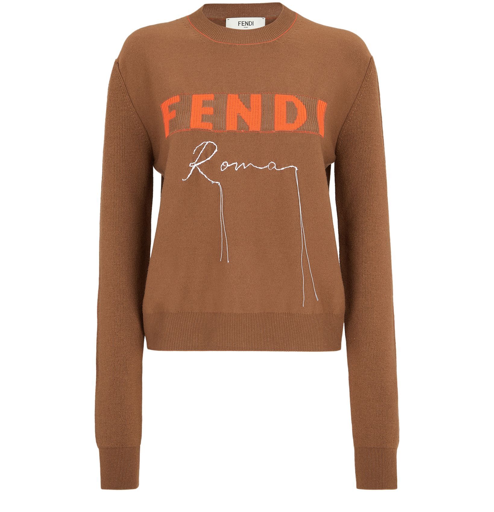 Fendi o1loc1c0824 Jumper in Marron Size XL / US 12-14 / IT 48-50 - 1 Thumbnail