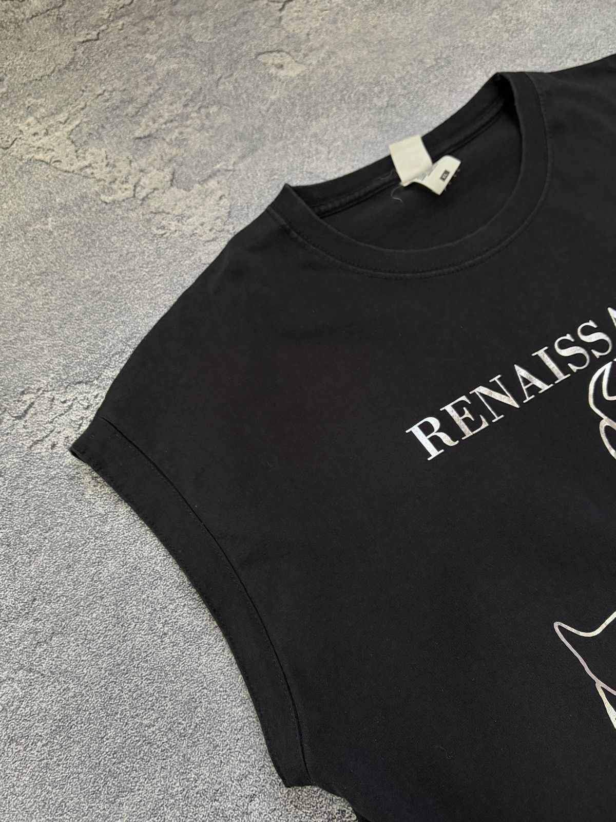Fruit Of The Loom Beyoncé Renaissance 2023 Tour Line Art Tank Top Black XL Size US XL / EU 56 / 4 - 6 Thumbnail