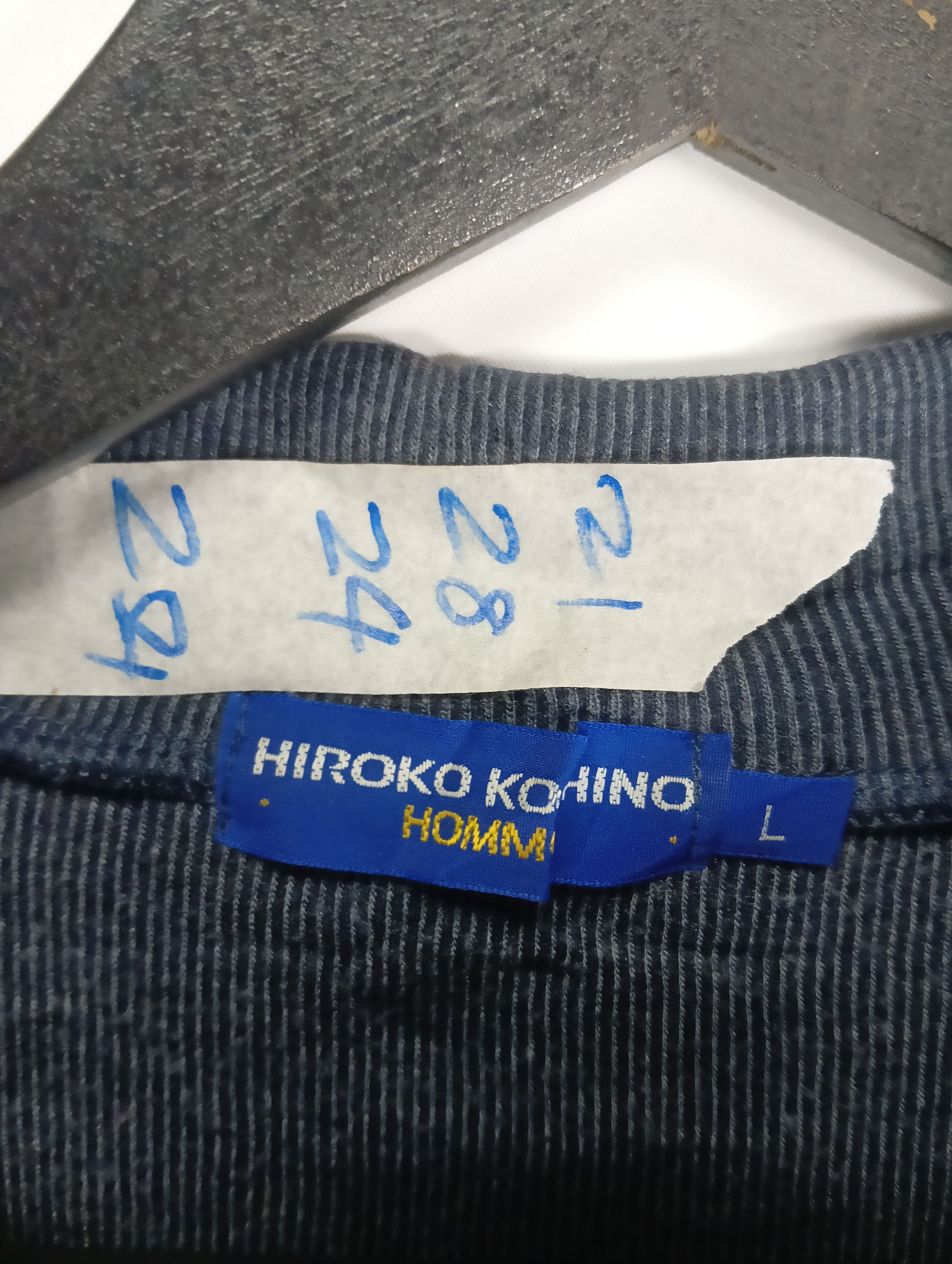 Hiroko Koshino Homme hiroko koshino homme tee long sleve Size US L / EU 52-54 / 3 - 5 Thumbnail