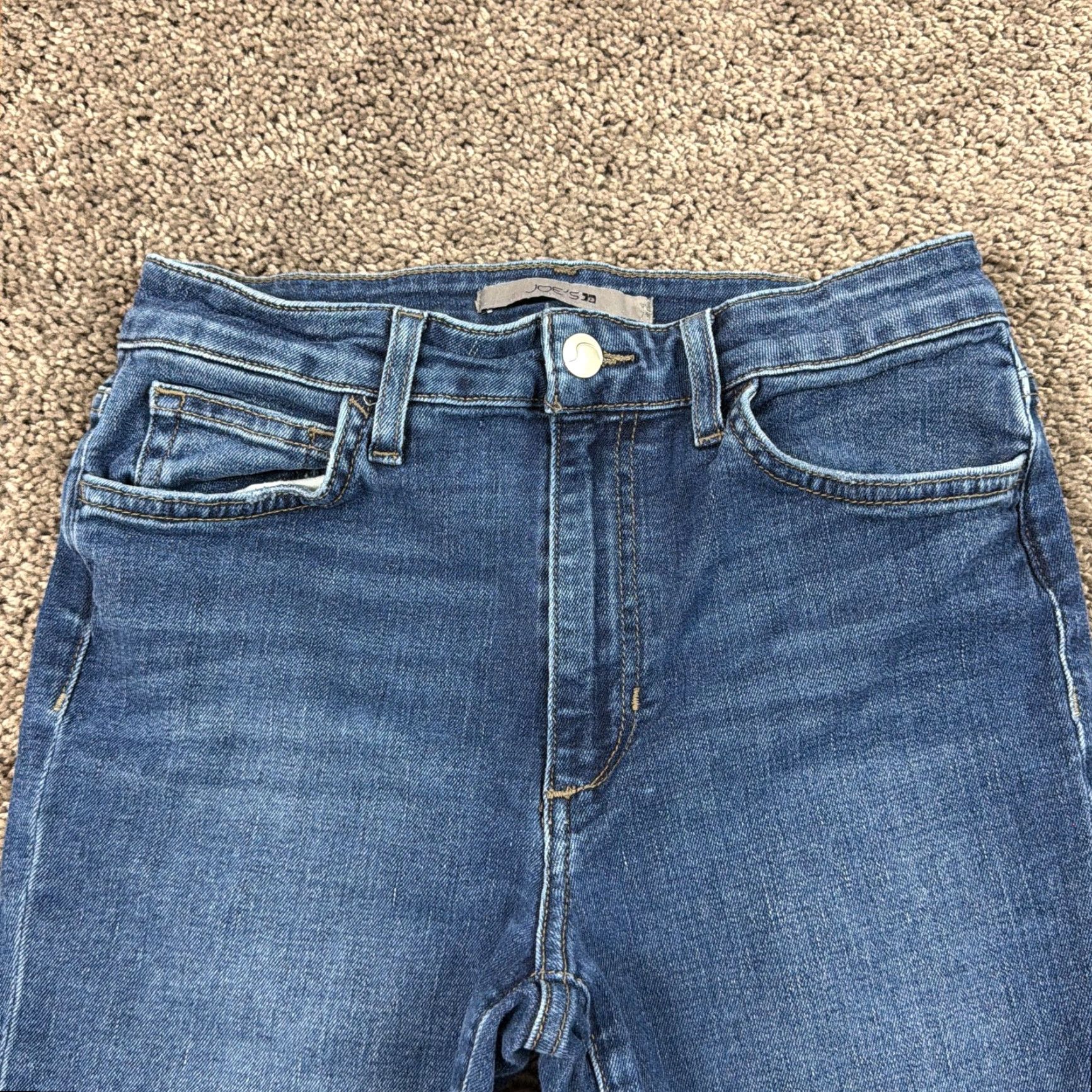 Vintage VINTAGE Joe's Jeans Women 27 Bootcut Dark Wash Denim Stretch Centaurus 24x33 Jeans Womens Size 27" / US 4 / IT 40 - 2 Thumbnail