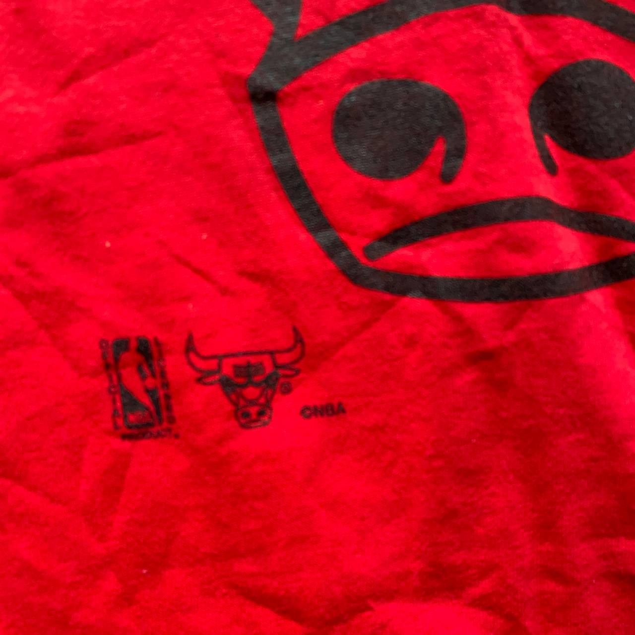 NBA × Vintage VINTAGE 90s RARE CHICAGO BULLS STARTER NBA T SHIRT 184 Size US L / EU 52-54 / 3 - 7 Thumbnail