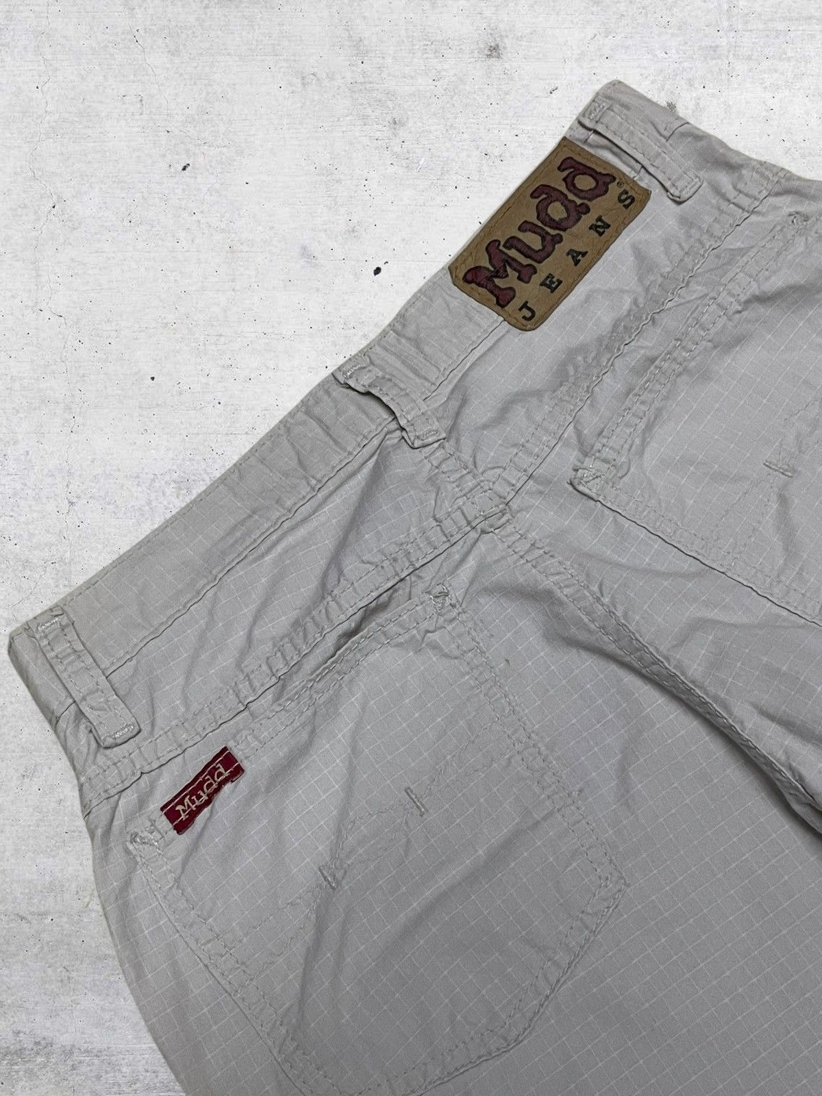 GOA VINTAGE MUDD GENERATION JAPAN DESIGNER 90S CARGO FLARED PANT Size US 27 - 16 Thumbnail