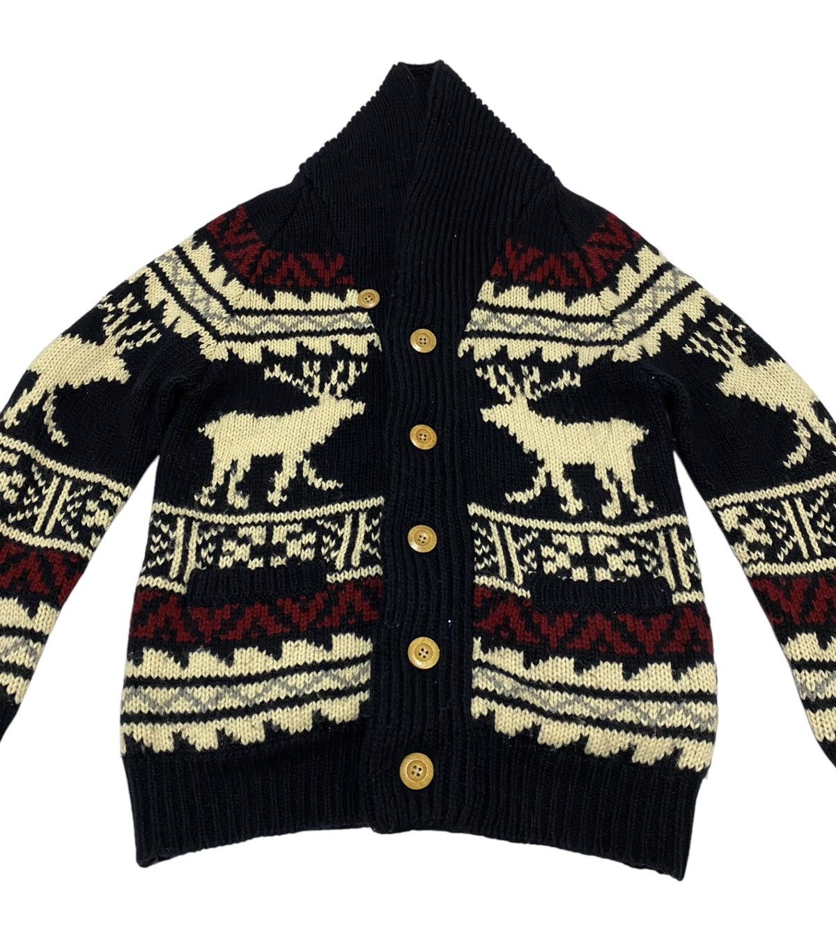 Union LA Union Station Navajo Motive Shawl Collar Cardigan Knit (C4) Size US S / EU 44-46 / 1 - 2 Thumbnail