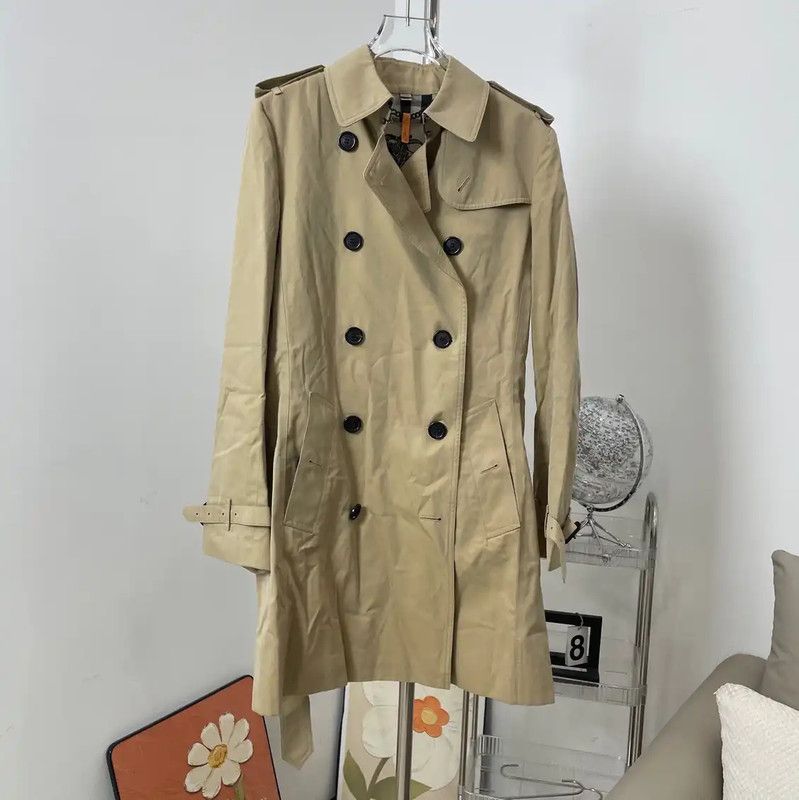 Burberry Burberry Women's Khaki Cotton Trench Coat Size M / US 6-8 / IT 42-44 - 1 Thumbnail