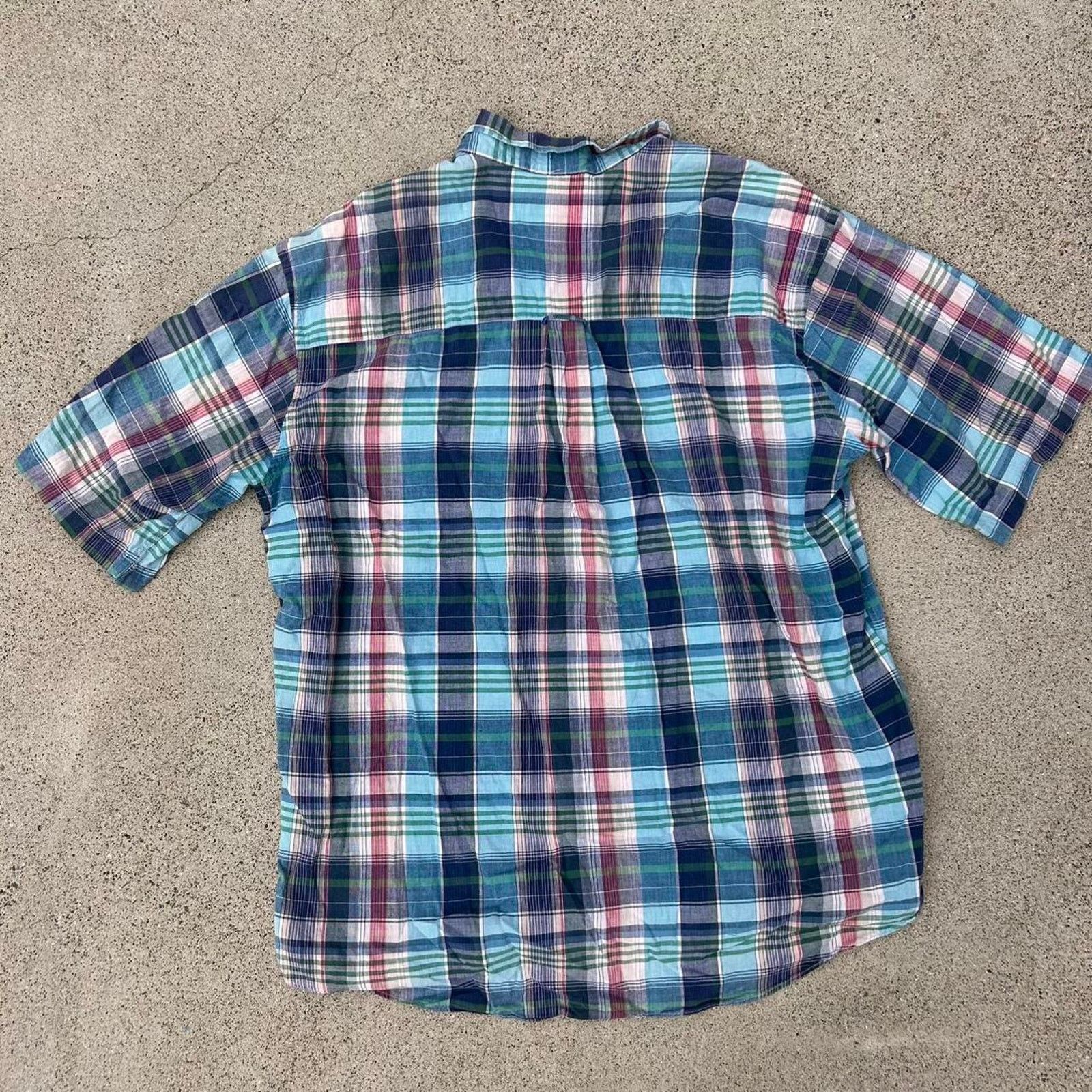 Burberry Vintage burberry plaid button up Size US XL / EU 56 / 4 - 3 Thumbnail