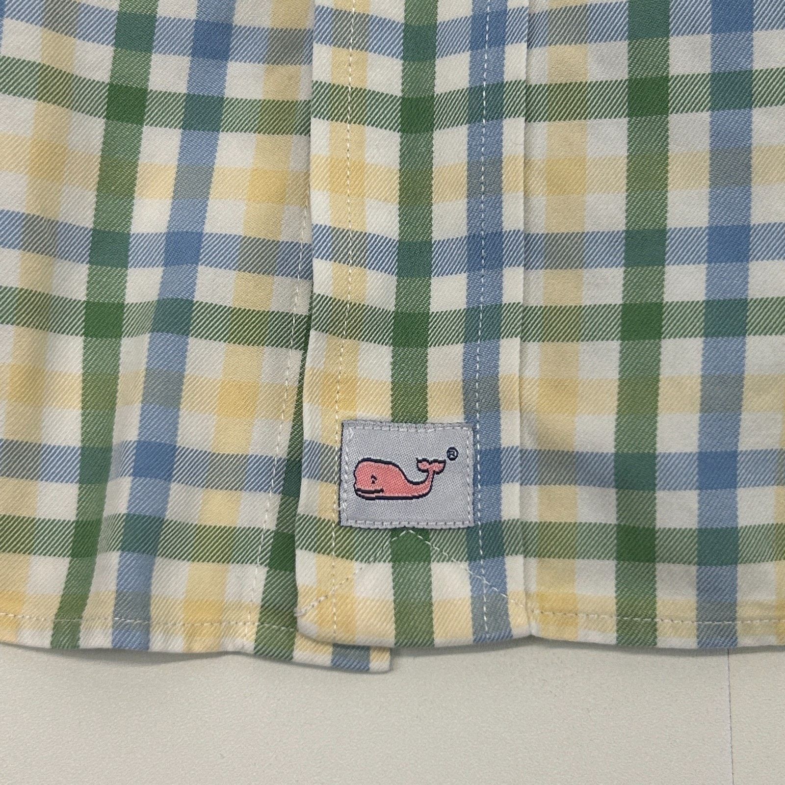 Vineyard Vines Vineyard Vines Murray Button Front Shirt Yellow XL X-Large Size US XL / EU 56 / 4 - 5 Thumbnail
