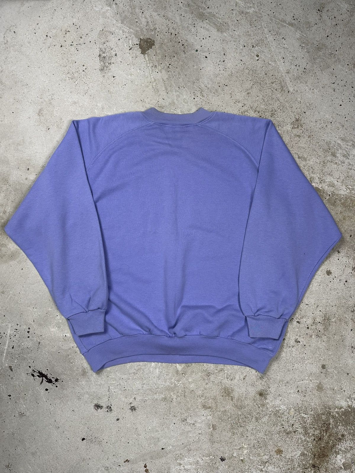 Adidas × Vintage Vintage 90s Adidas Boxy Fit Purple Faded Crewneck Sweatshirt Size US L / EU 52-54 / 3 - 2 Thumbnail