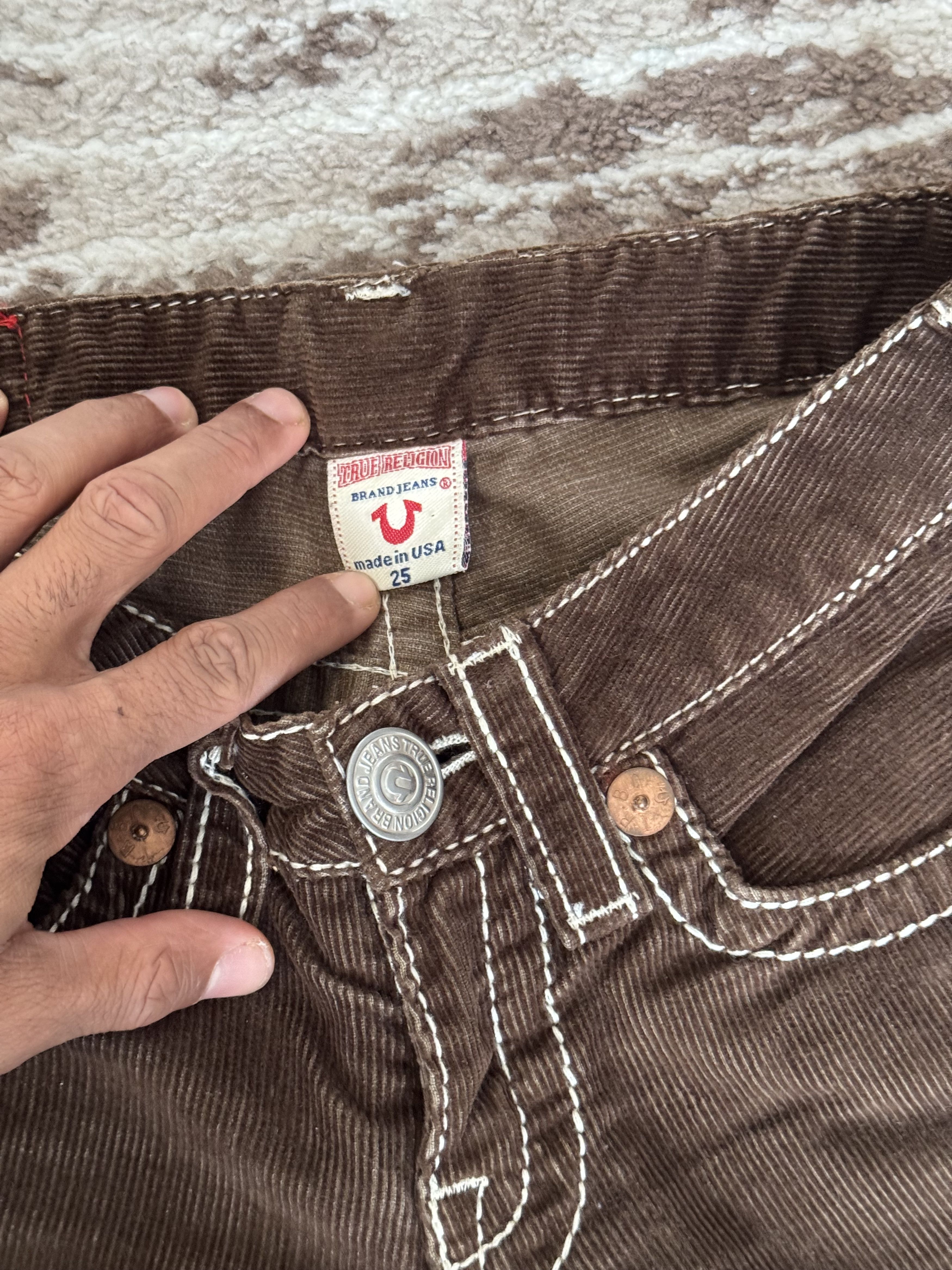 Flare vintage True Religion corduroy Boot Cut