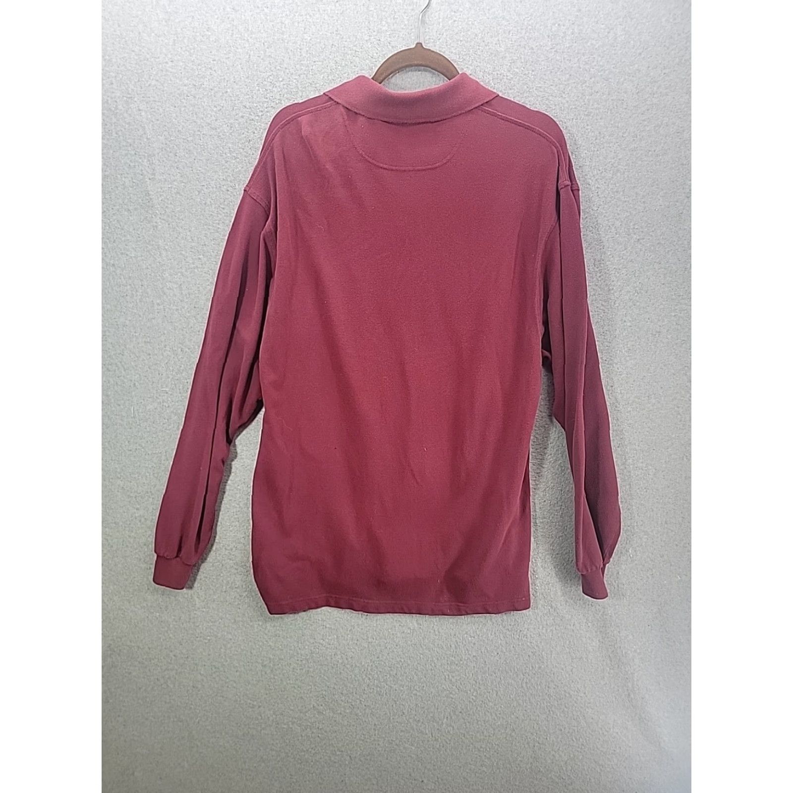 Port Authority IHOP Shirt Long Sleeve Polo Adult Large Train The Trainer Red Cotton Men Size US L / EU 52-54 / 3 - 7 Thumbnail