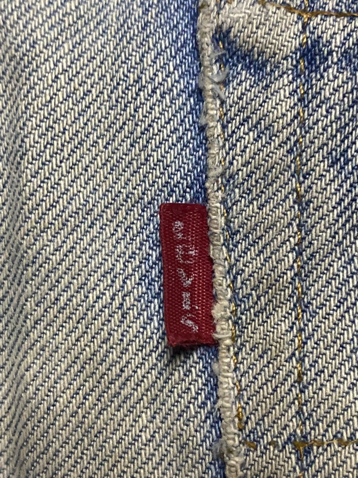 Levi's W32 Vintage Levis 501 60s Selvedge Rindem No6 ButtonFly Jean Size US 32 / EU 48 - 18 Thumbnail