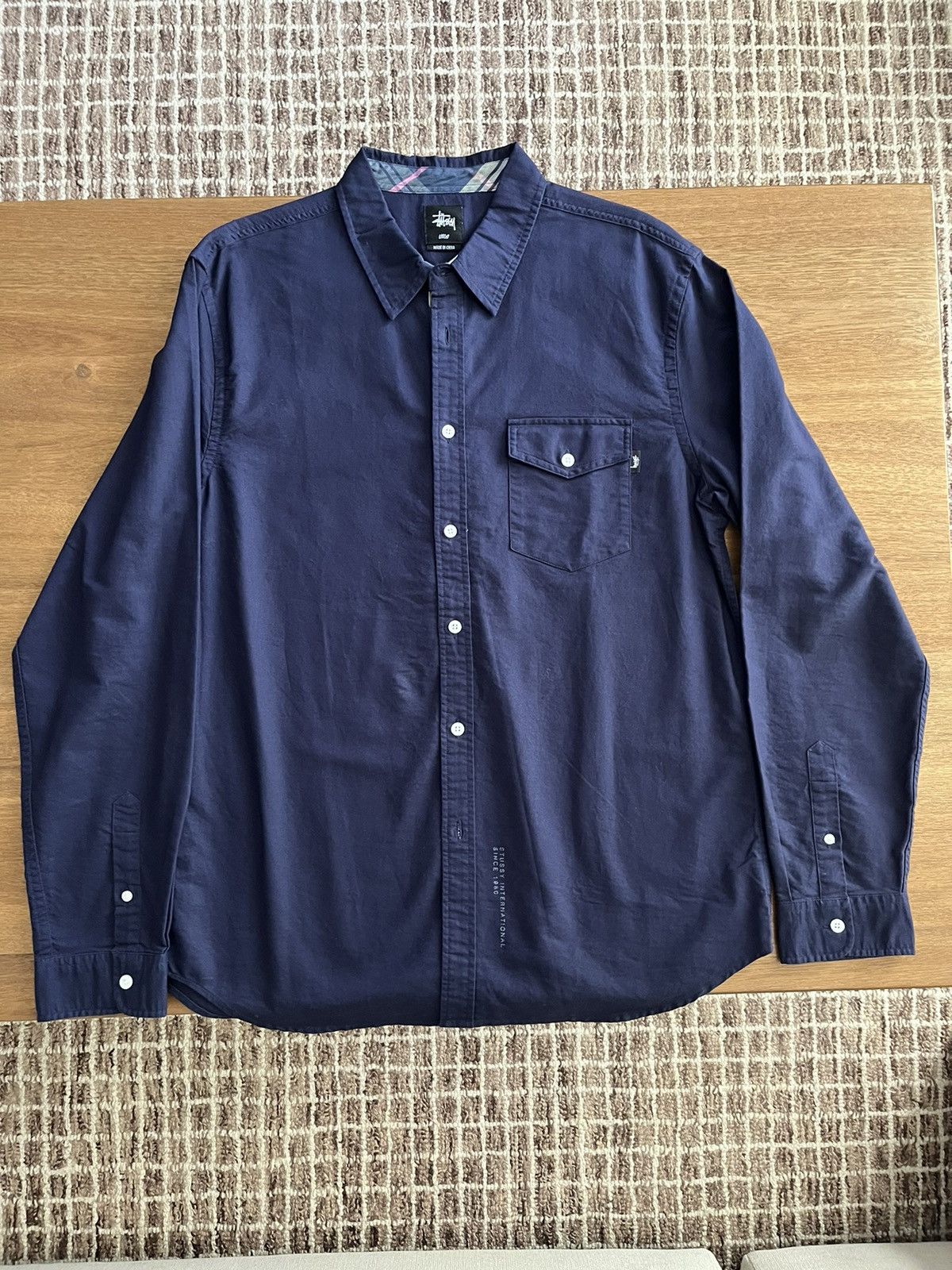 Stussy Burberry Plaid Button Up Size US L / EU 52-54 / 3 - 1 Thumbnail