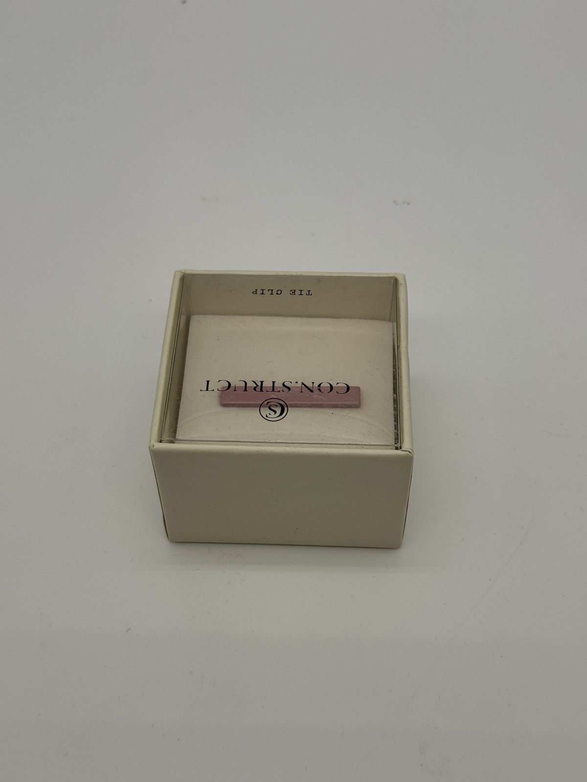 Label Under Construction CON.STRUCT Rose Quartz Tie Clip Size ONE SIZE - 2 Thumbnail