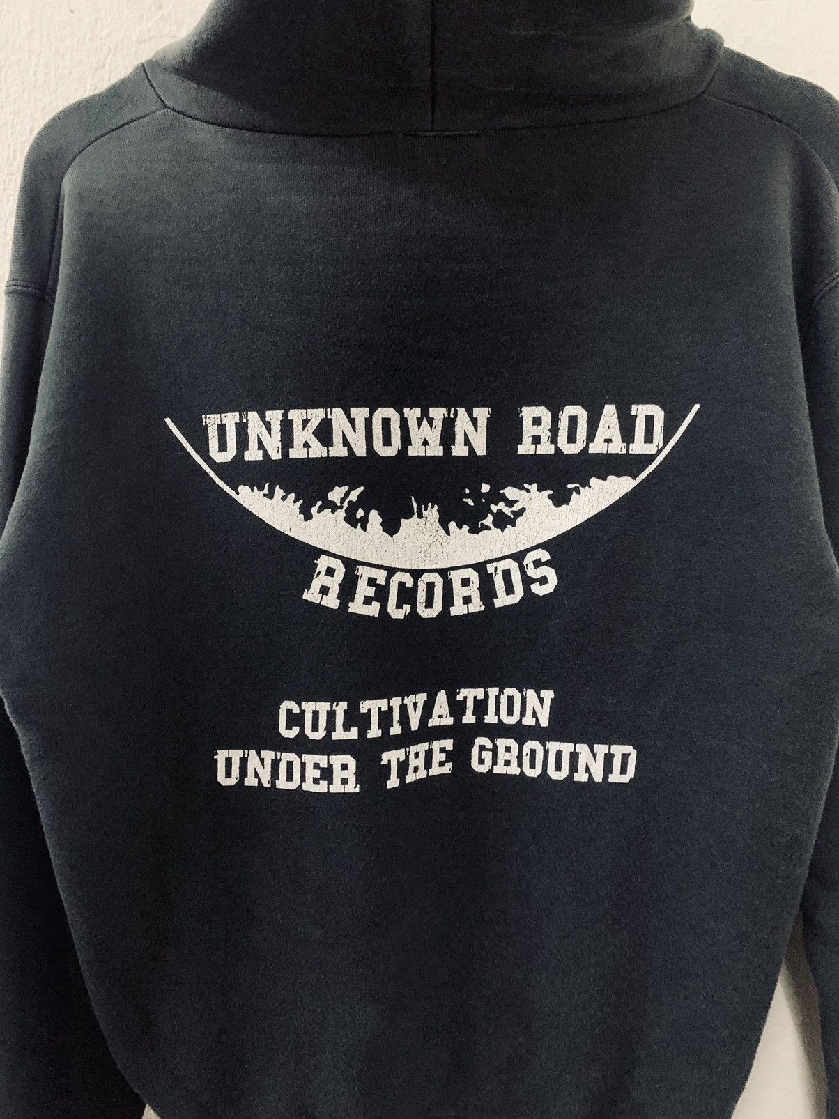 Japanese Brand Unknown Road Records Faded Hoodie Size US S / EU 44-46 / 1 - 5 Thumbnail