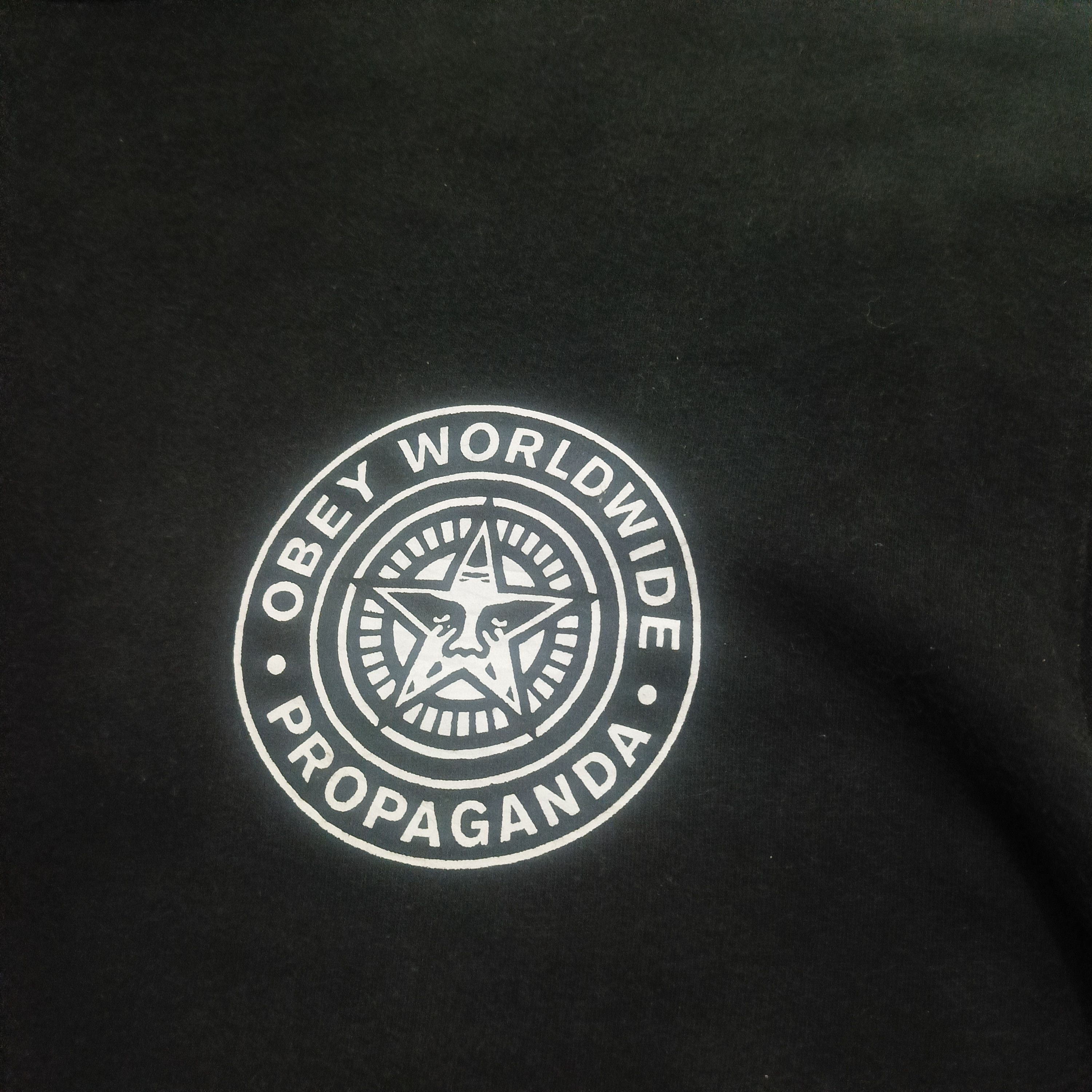 Obey Obey Worldwide Big Back Print Size US L / EU 52-54 / 3 - 3 Thumbnail