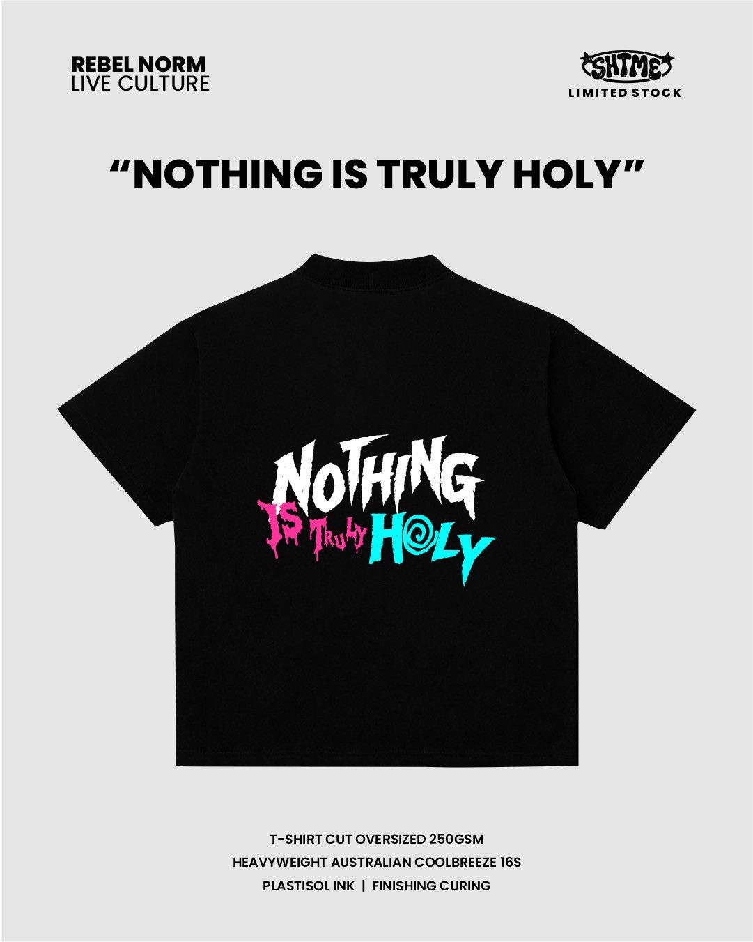 Other SHTME - NOTHING IS TRULY HOLY TEE Size US S / EU 44-46 / 1 - 2 Thumbnail