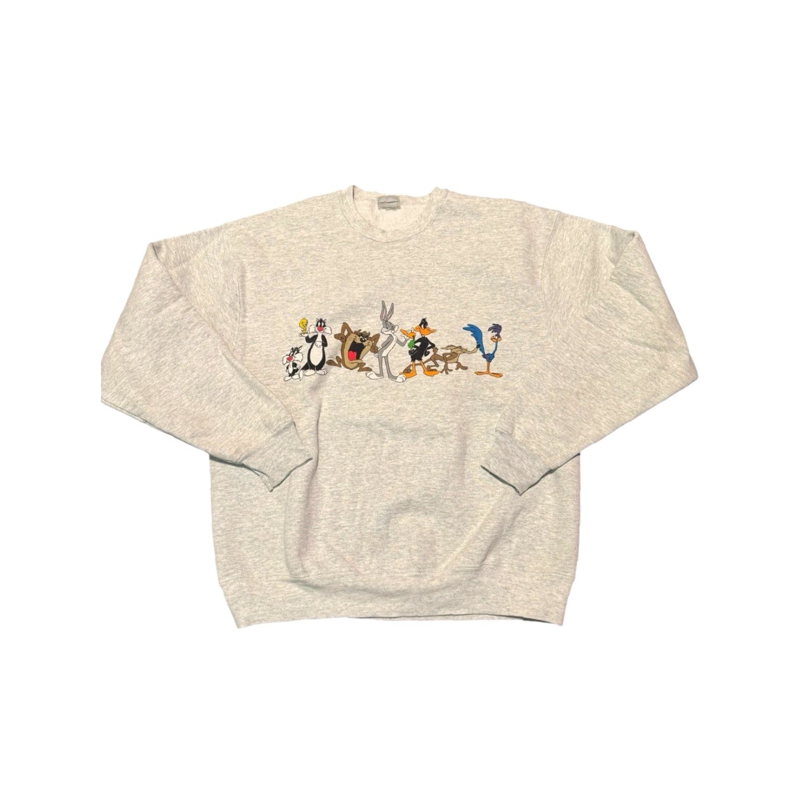 Vintage VINTAGE Acme Looney Tunes Crewneck Sweatshirt Gray M/L Bugs, Daffy Sweatshirt, Unisex Adults, 1991, 90s Cartoon Size US M / EU 48-50 / 2 - 4 Thumbnail