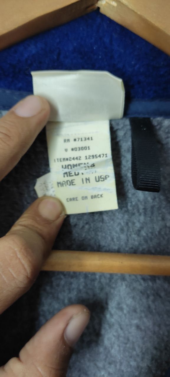 L.L. Bean LL.BEAN MADE IN USA FLEECE JACKET Size M / US 6-8 / IT 42-44 - 9 Thumbnail