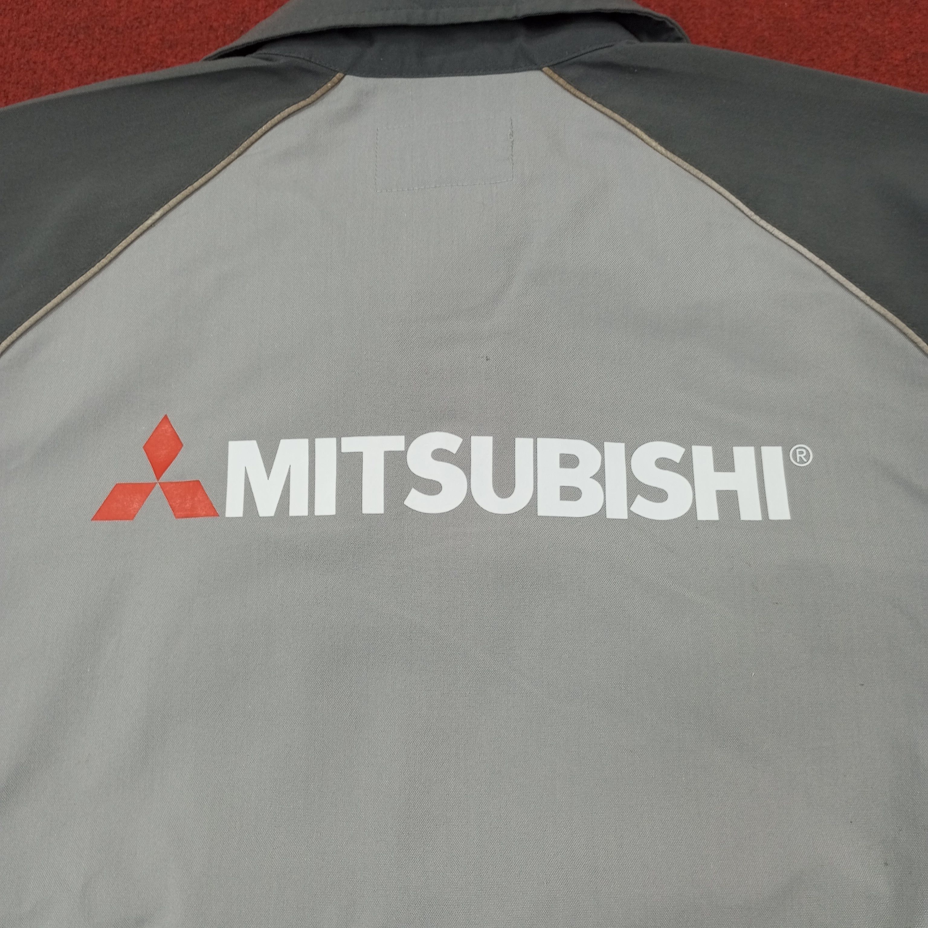 Japanese Brand Mitsubishi Japanese Motorsports Workwear Custom Art Jacket Size US L / EU 52-54 / 3 - 2 Thumbnail