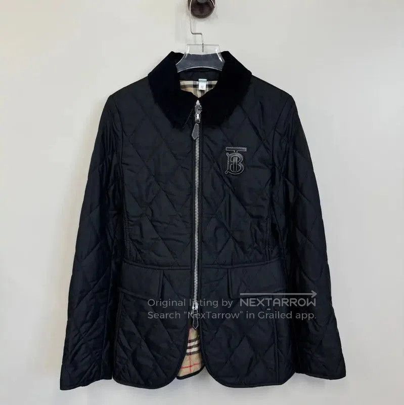 Burberry Burberry Women's Black Quilted Jacket. Size XS / US 0-2 / IT 36-38 - 1 Thumbnail