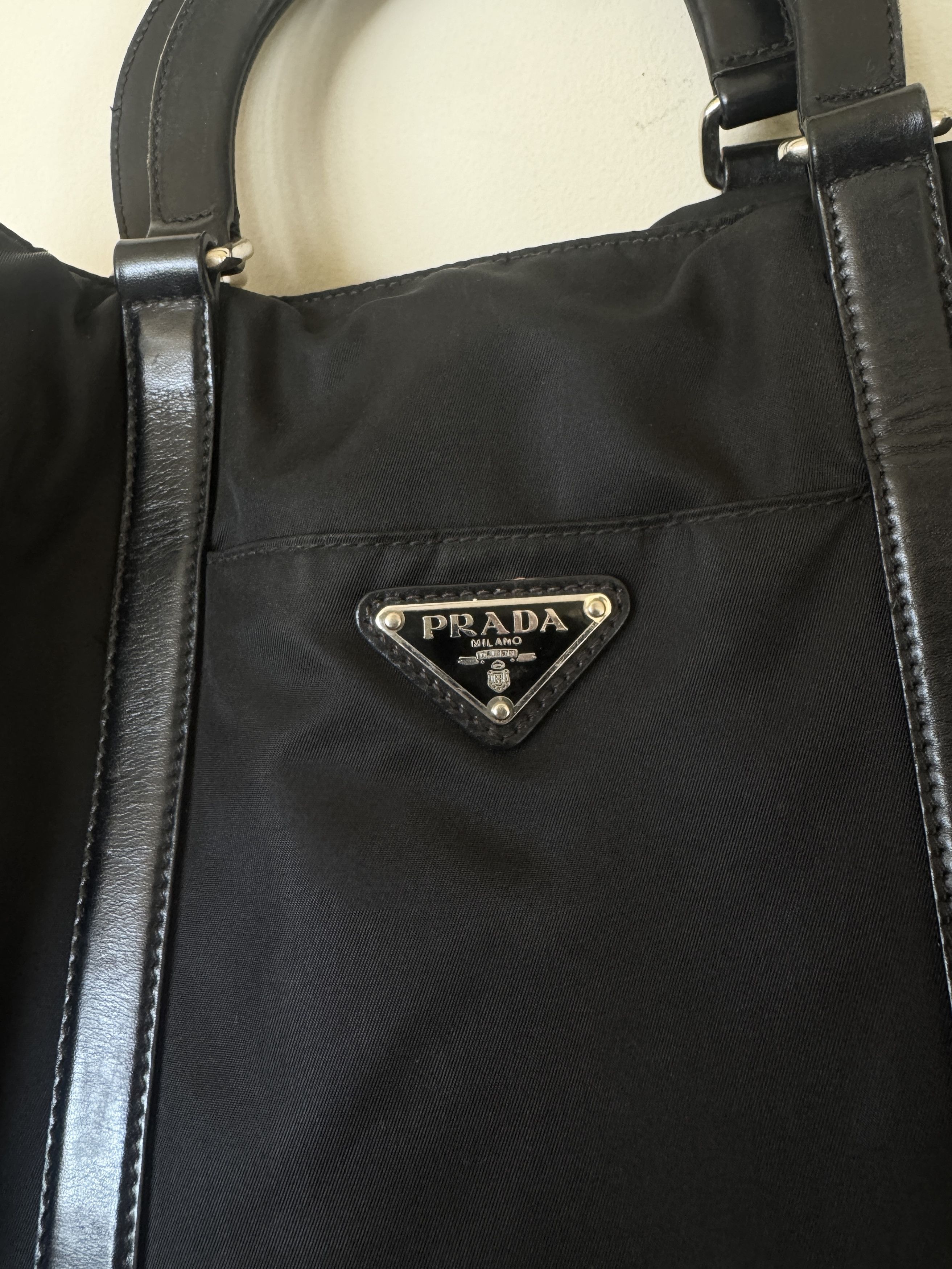 Prada PRADA Vintage Nylon Messenger Tote Bag Size ONE SIZE - 5 Thumbnail