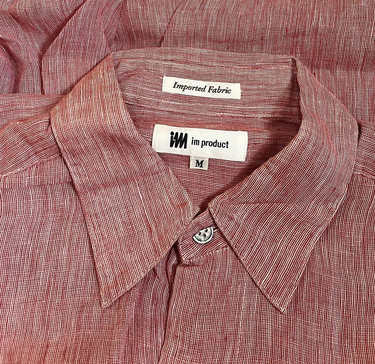 Issey Miyake Issey miyake imported fabric flowy red button up shirt Size US M / EU 48-50 / 2 - 3 Thumbnail