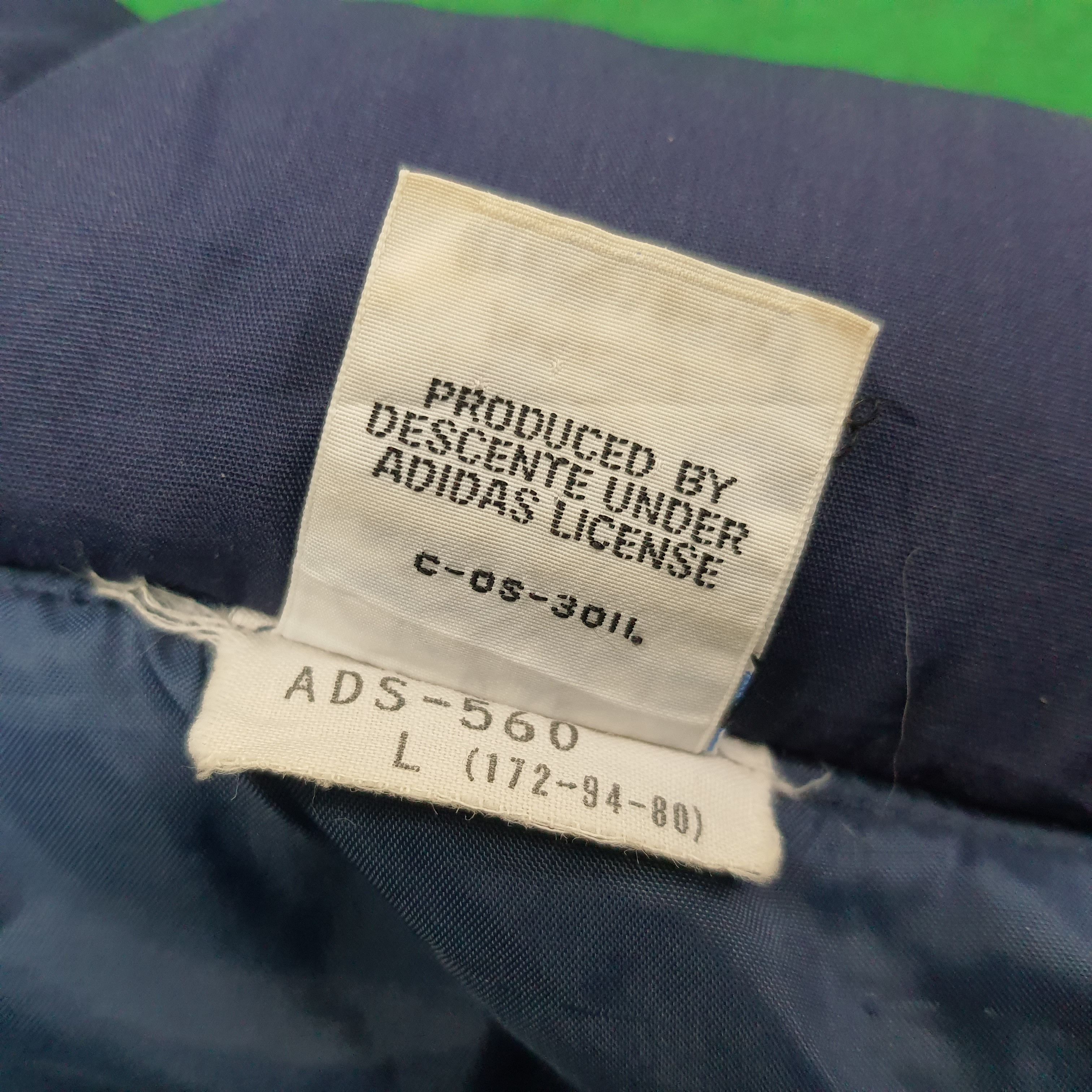 Adidas Vintage Rare 80s Adidas Jacket Three Stripe C268N6 Size US M / EU 48-50 / 2 - 5 Thumbnail