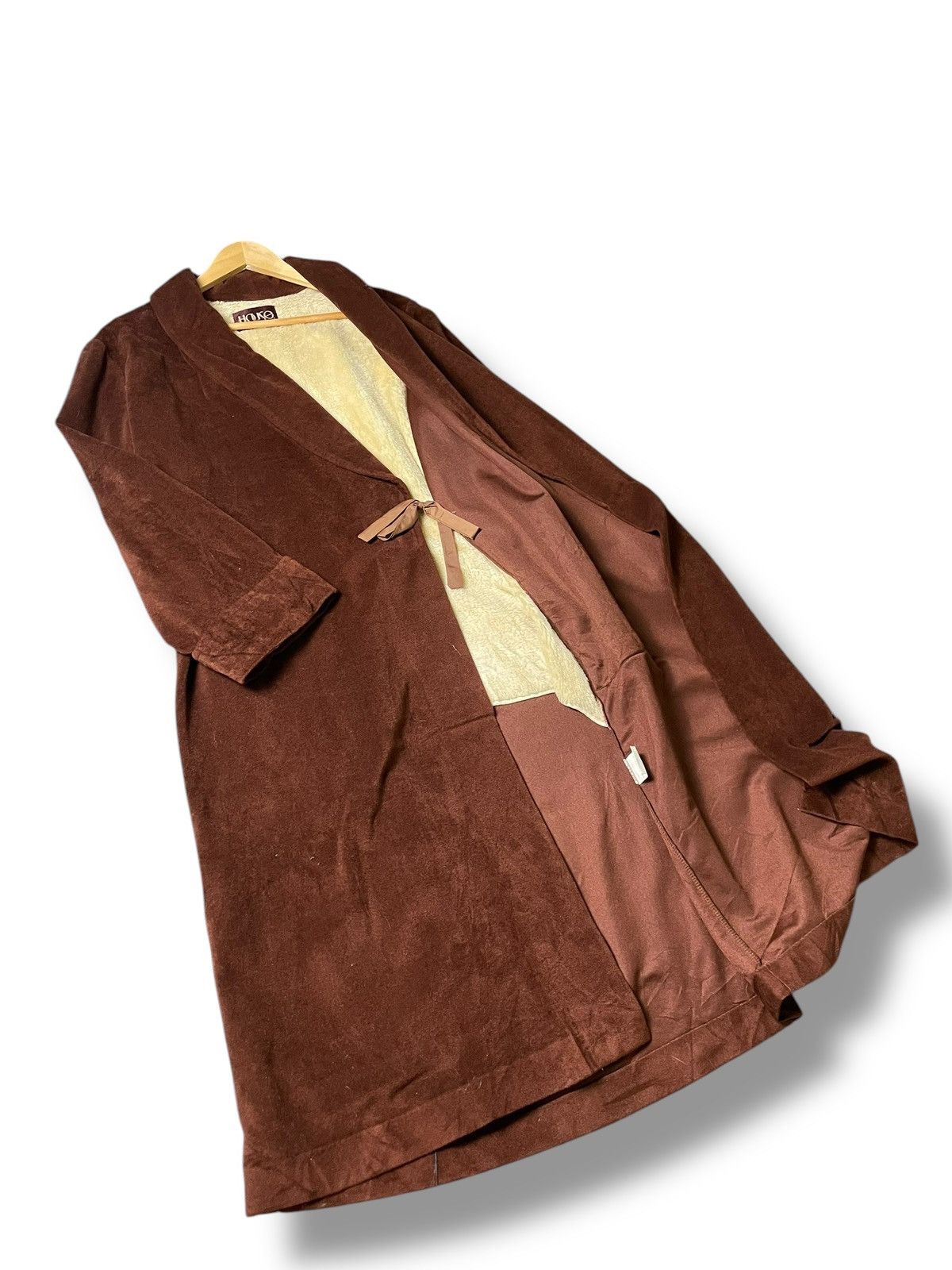 Japanese Brand × Vintage House Brand Velvet Long Outerwear (54) Size US M / EU 48-50 / 2 - 8 Thumbnail