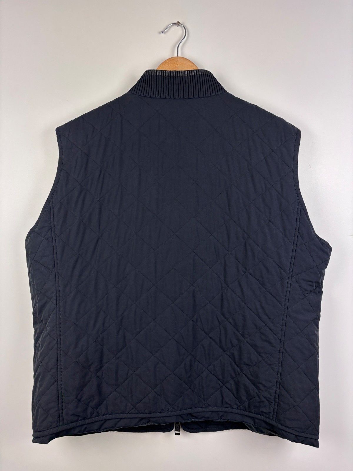 Brioni Brioni Silk SWL600 Quilted Gilet Carry Over Vest Blue 3XL Size US XXL / EU 58 / 5 - 5 Thumbnail