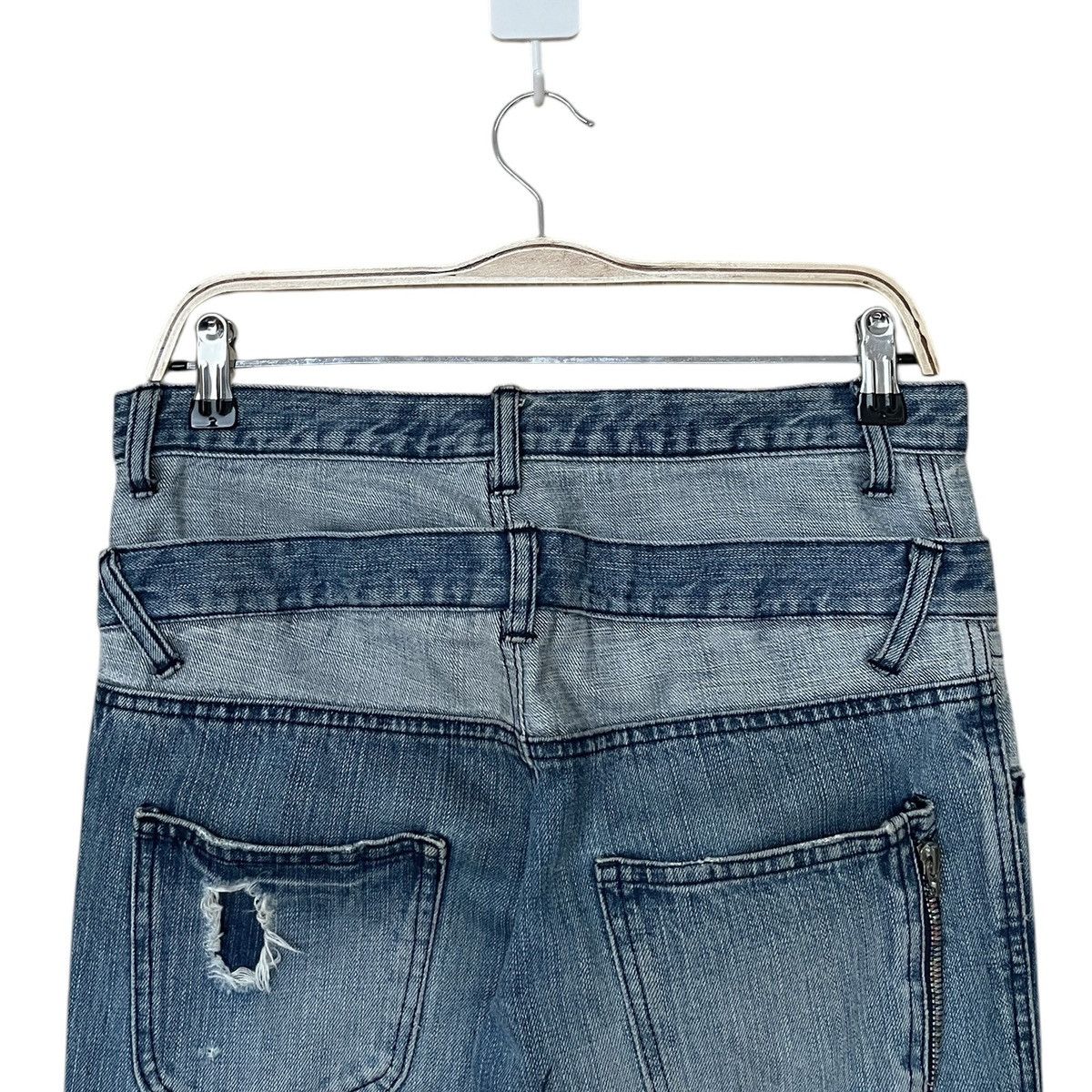 If Six Was Nine × Japanese Brand Vintage Japanese Brand WG 179 Double Waist 2000s Size US 36 / EU 52 - 4 Thumbnail