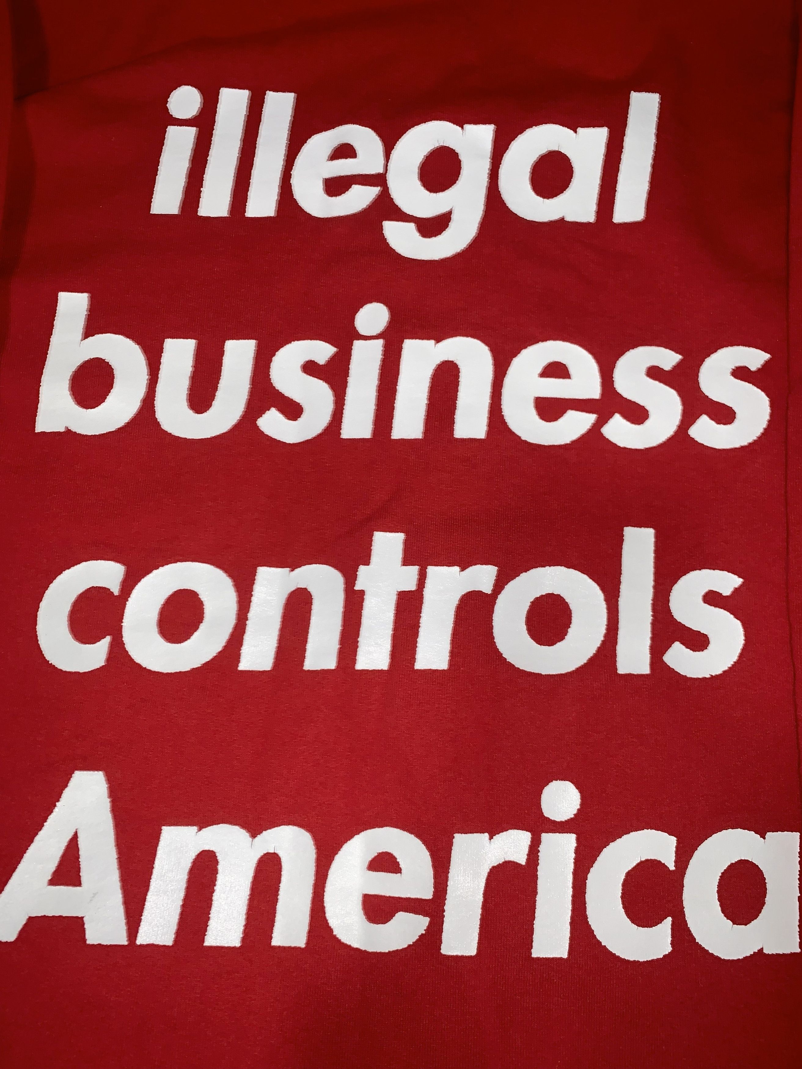 Supreme Supreme SS18 Illegal Business Controls America (L) Size US L / EU 52-54 / 3 - 10 Thumbnail